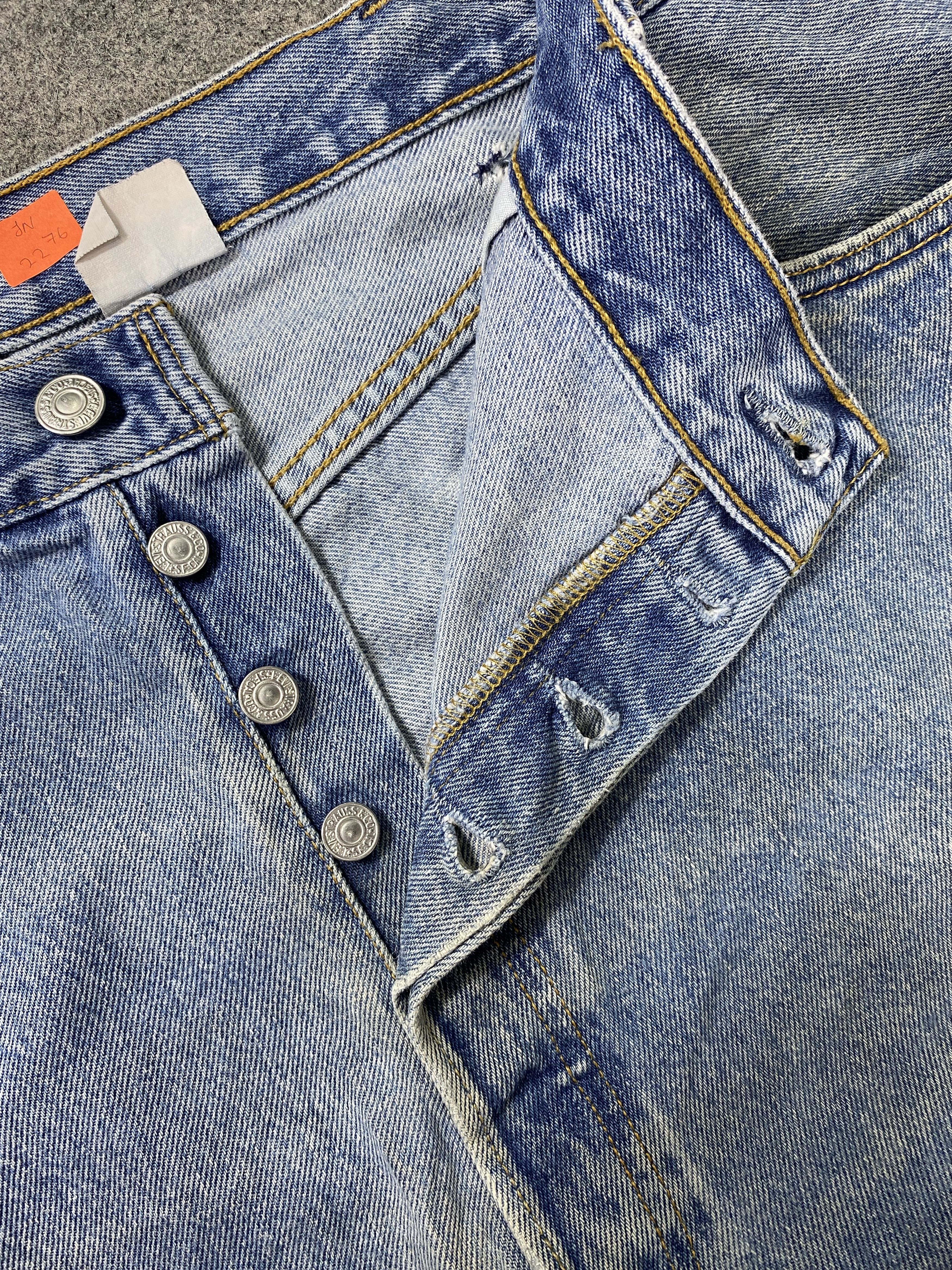 Japanese Brand Blue Wash Vintage Levi's 501 Jeans 41x30 Denim -JN2276 Size US 41 - 6 Thumbnail