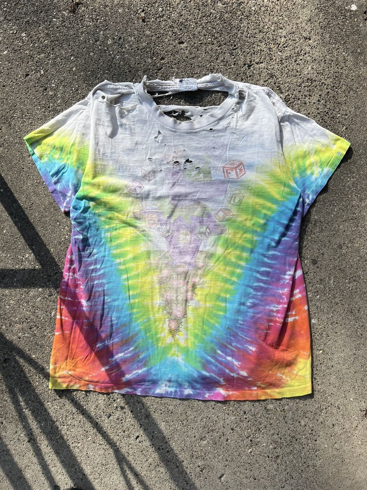 Grateful Dead × Liquid Blue × Vintage Vintage DISTRESSED Single Stitch Liquid Blue Grateful Dead L Size US L / EU 52-54 / 3 - 2 Thumbnail
