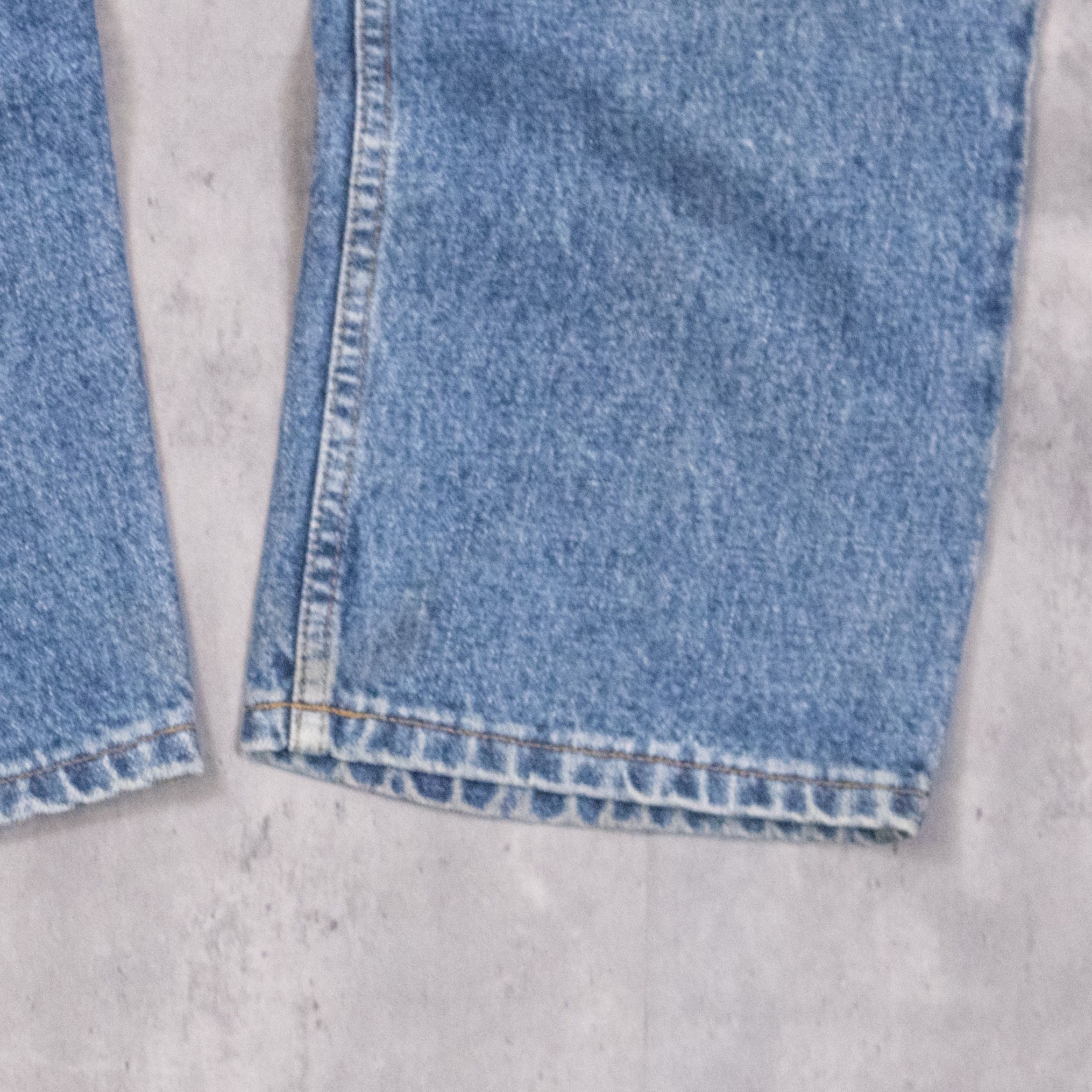 Levi's Vintage Clothing Vintage 1990s Levis 512 Midwash Baggy Relax Fit Denim Pants Size US 34 / EU 50 - 6 Thumbnail