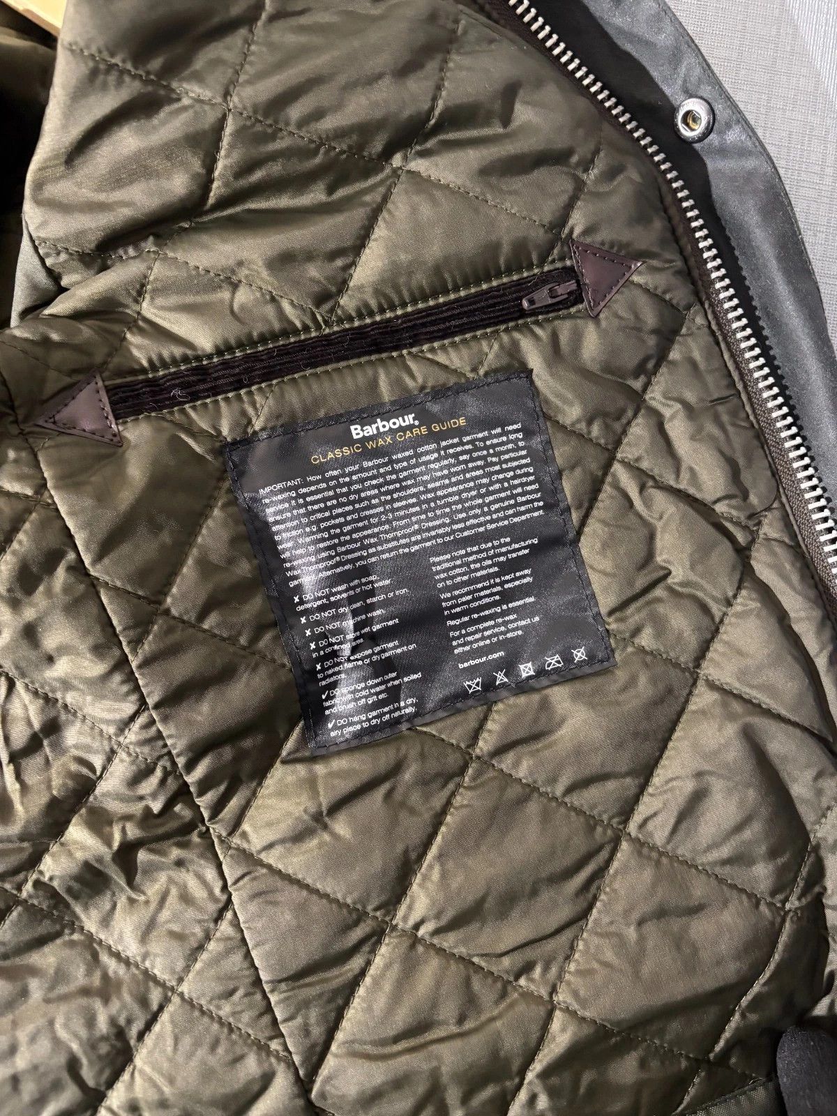 Barbour SAGE ~ Barbour Men's International Tourer Duke Jacket Size US S / EU 44-46 / 1 - 7 Thumbnail