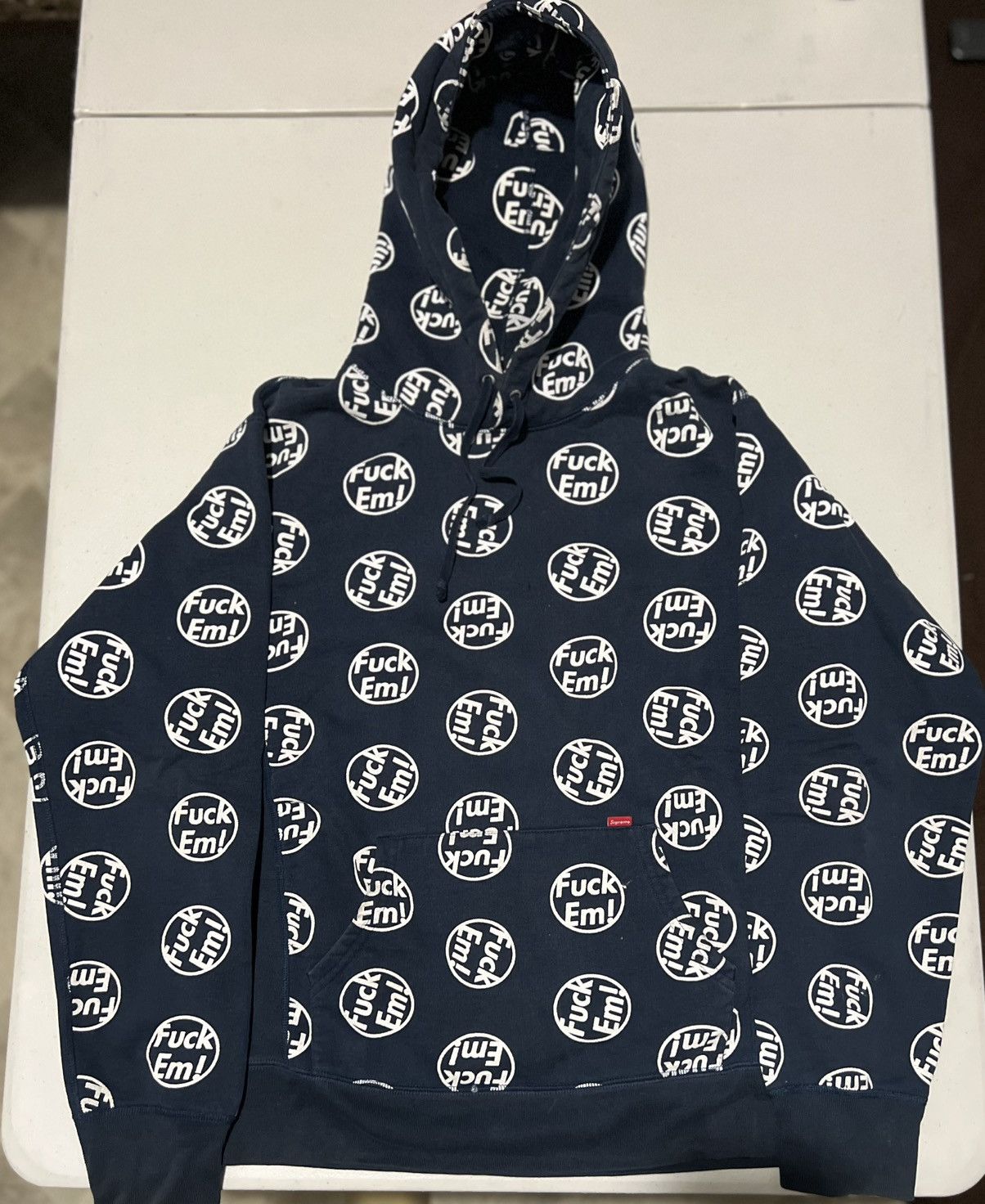 Supreme Supreme Fxck Em! Hoodie Fw14 Size US M / EU 48-50 / 2 - 1 Thumbnail