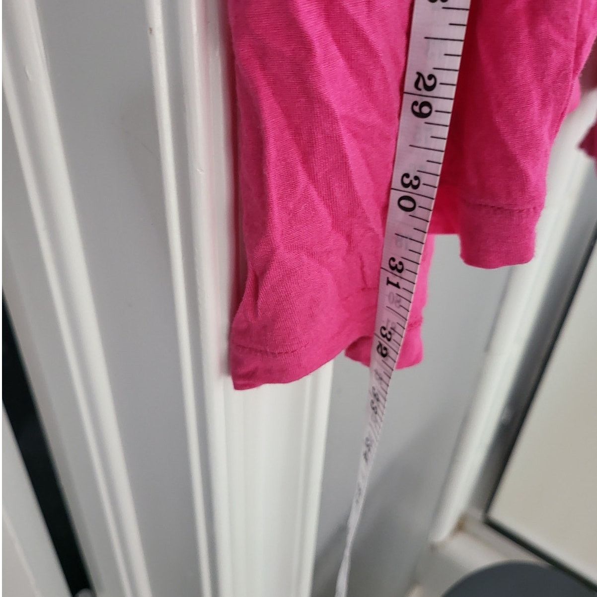 Other Lane Bryant Pink Short Sleeve Stretchy Cardigan - 14/16 Size XL / US 12-14 / IT 48-50 - 5 Thumbnail