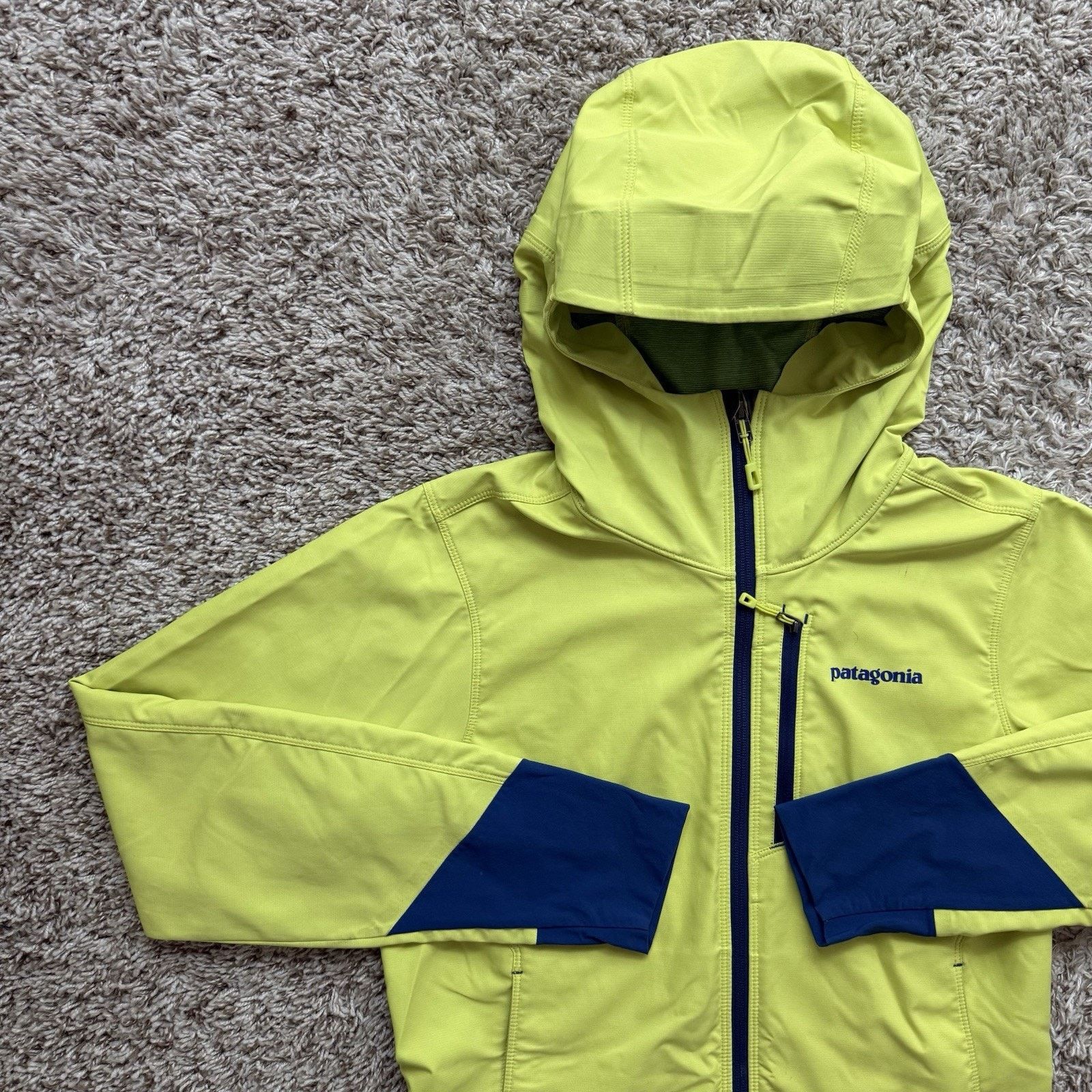 Patagonia Patagonia Levitation Hoody Soft Shell Jacket Neon Yellow Size US XS / EU 42 / 0 - 2 Thumbnail