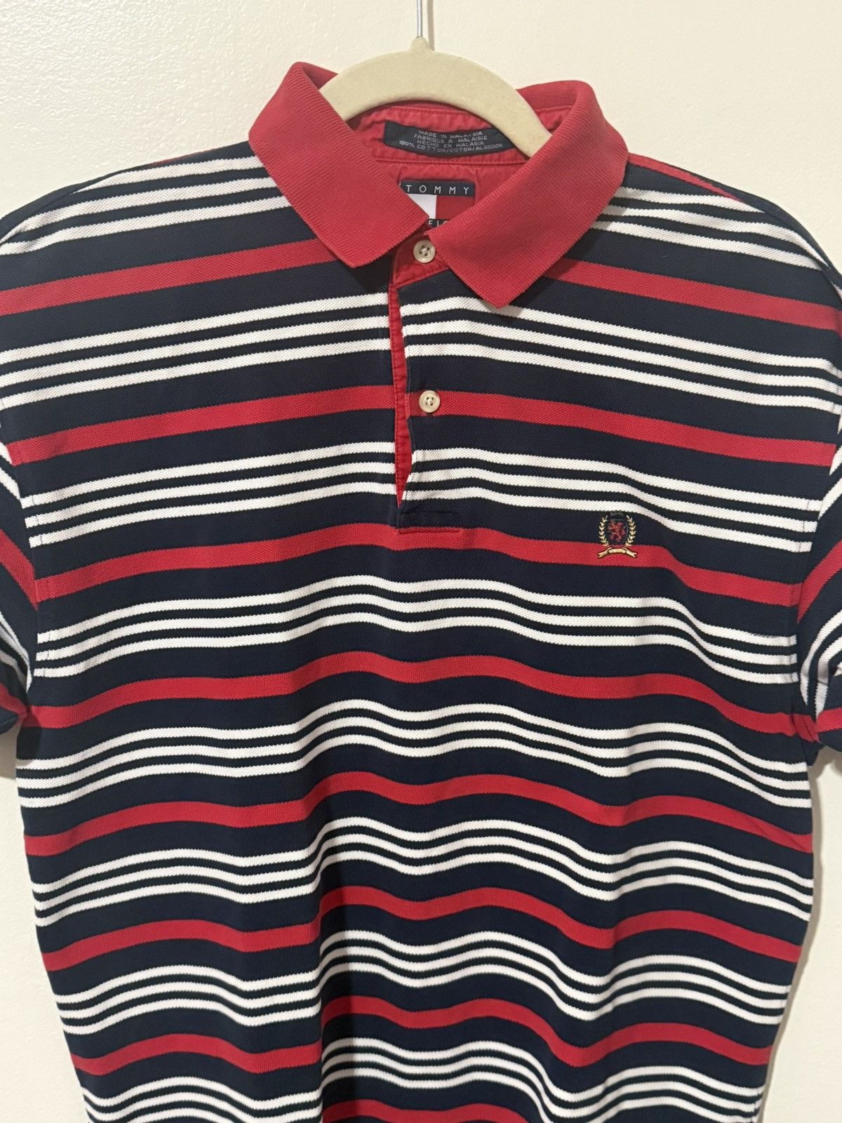 Tommy Hilfiger Vintage Tommy Hilfiger Polo Mens Medium Size US M / EU 48-50 / 2 - 1 Thumbnail