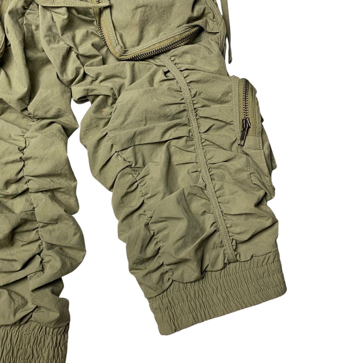 PPFM 2000's Avira Pink Bondage Cargo Multipocket Shorts Size US 29 - 8 Thumbnail