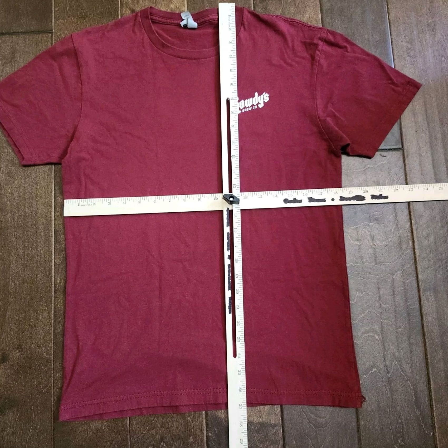 CO Rowdy's Brew Co Men's Red Next Apparel Shirt - Size M Size US M / EU 48-50 / 2 - 5 Thumbnail