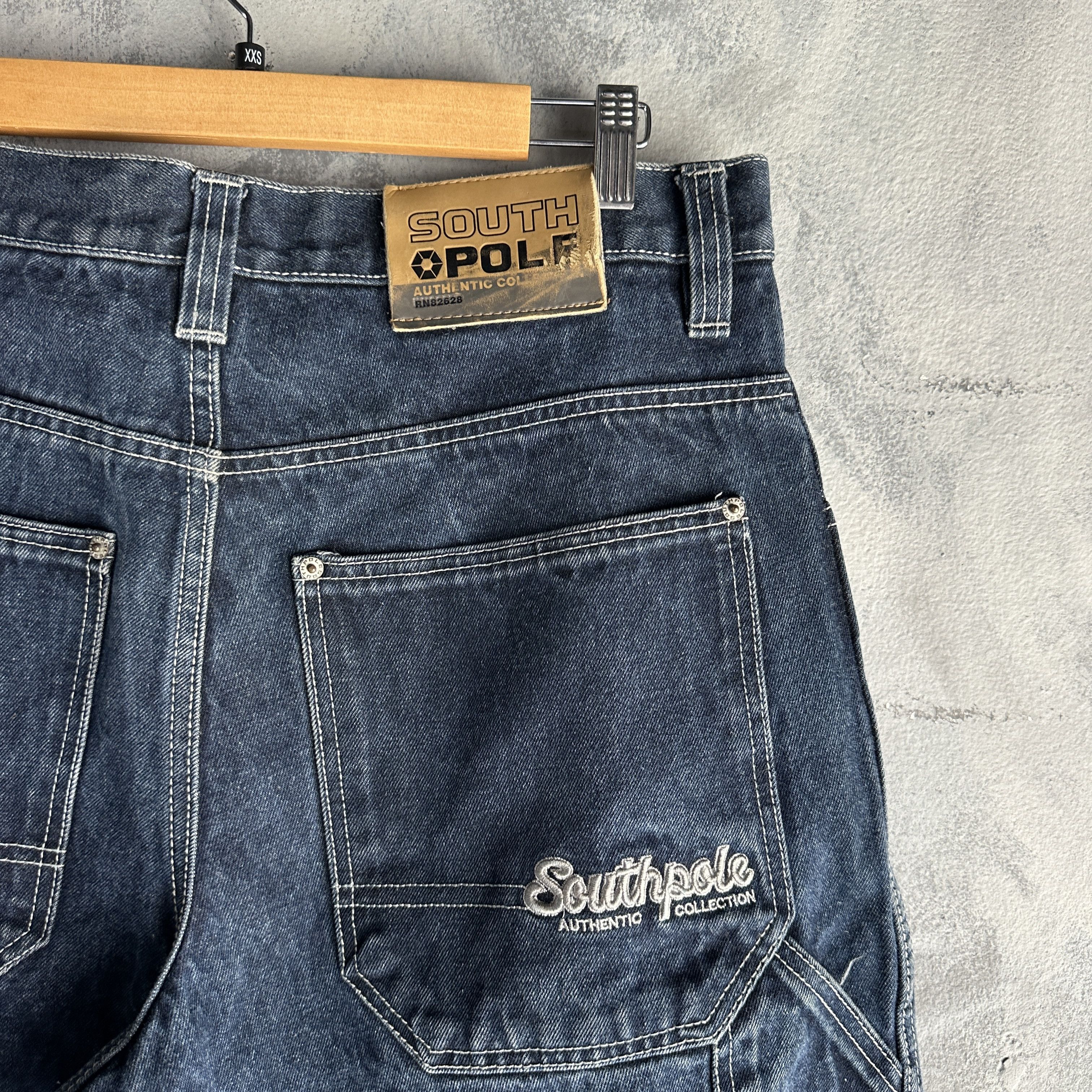 Southpole Vtg Y2k Southpole Shorts Carpenter Baggy Hip Hop Embroidered Size US 36 / EU 52 - 4 Thumbnail