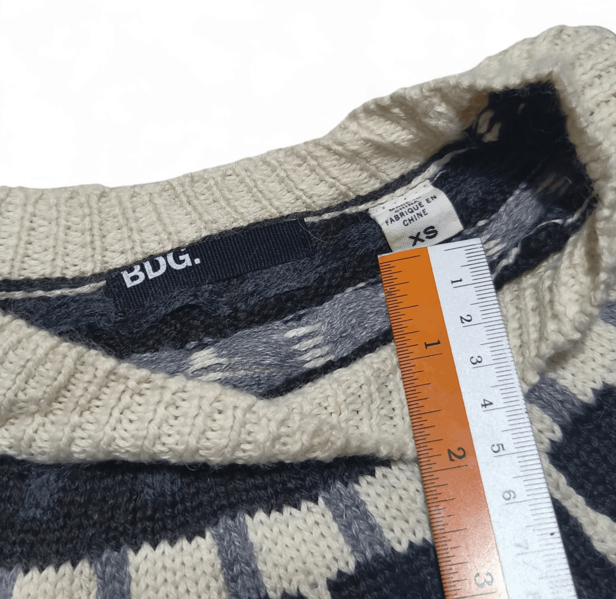 Bdg Vintage BDG Ethnic Motifs Pattern Knit Crewneck Sweater Size XS / US 0-2 / IT 36-38 - 7 Thumbnail