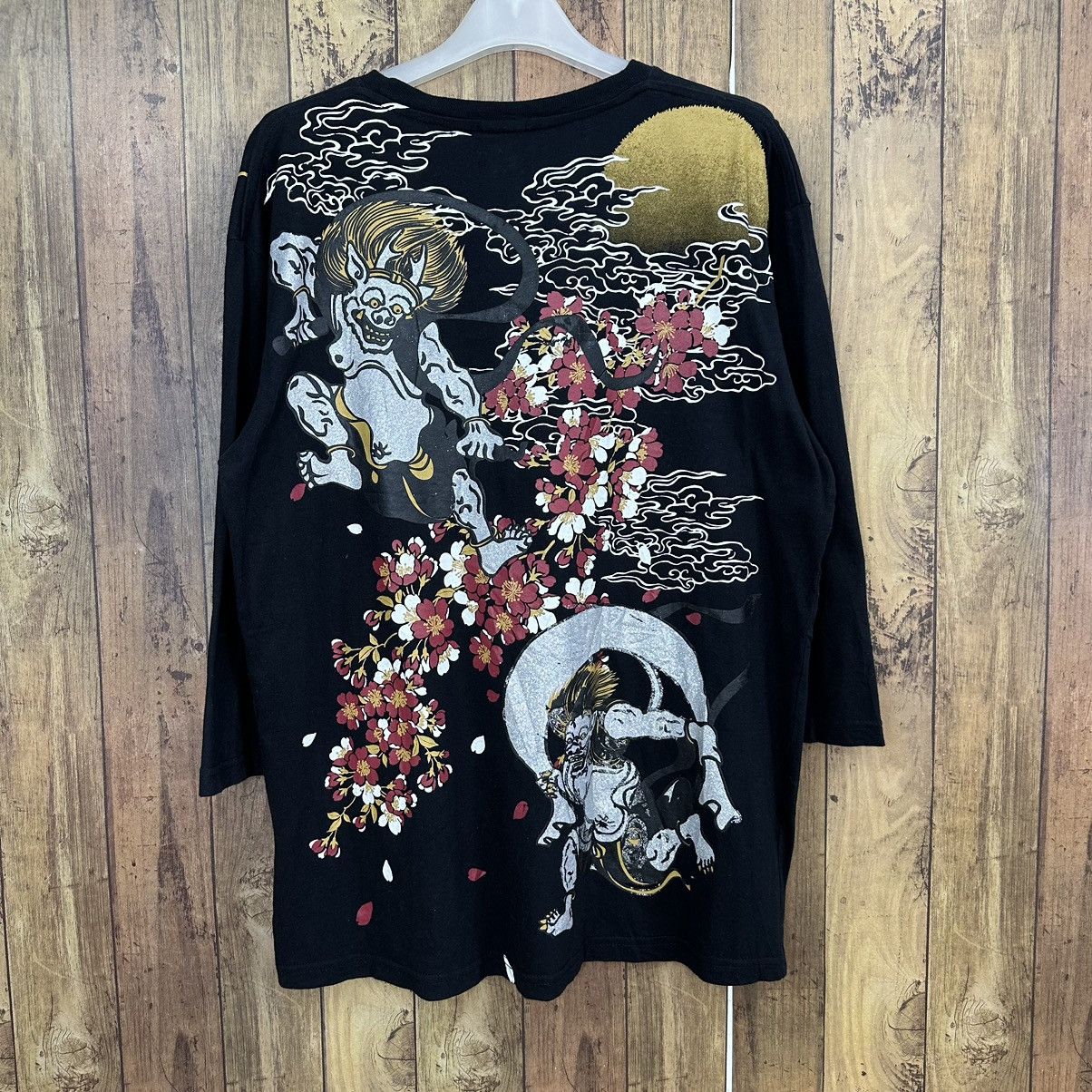 Karakuri Tamashii Vintage Karakuri Tamashi Flower 3Q Shirt A786 Size US L / EU 52-54 / 3 - 2 Thumbnail