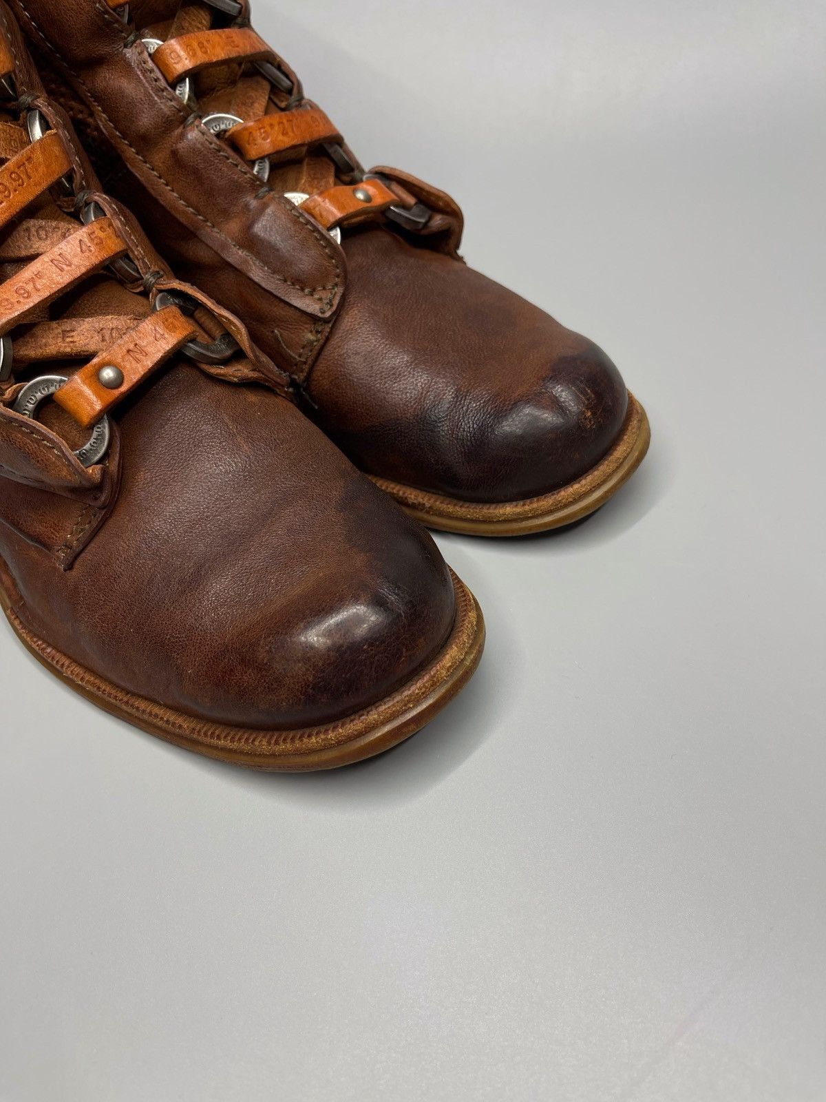 Japanese Brand × Vintage A.S 98 Boots Leather Style Rick Owens Size US 5.5 / EU 38 - 11 Thumbnail