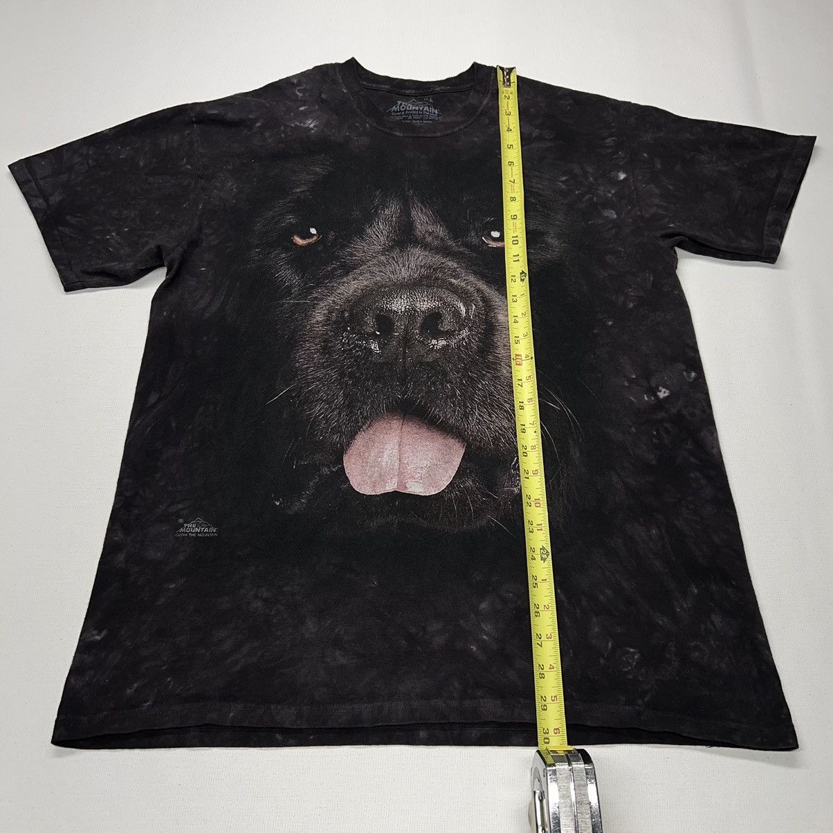The Mountain × Vintage The Mountain Dog Tee Shirt Brown Newfoundland Lab Tie Dye Size US L / EU 52-54 / 3 - 13 Thumbnail