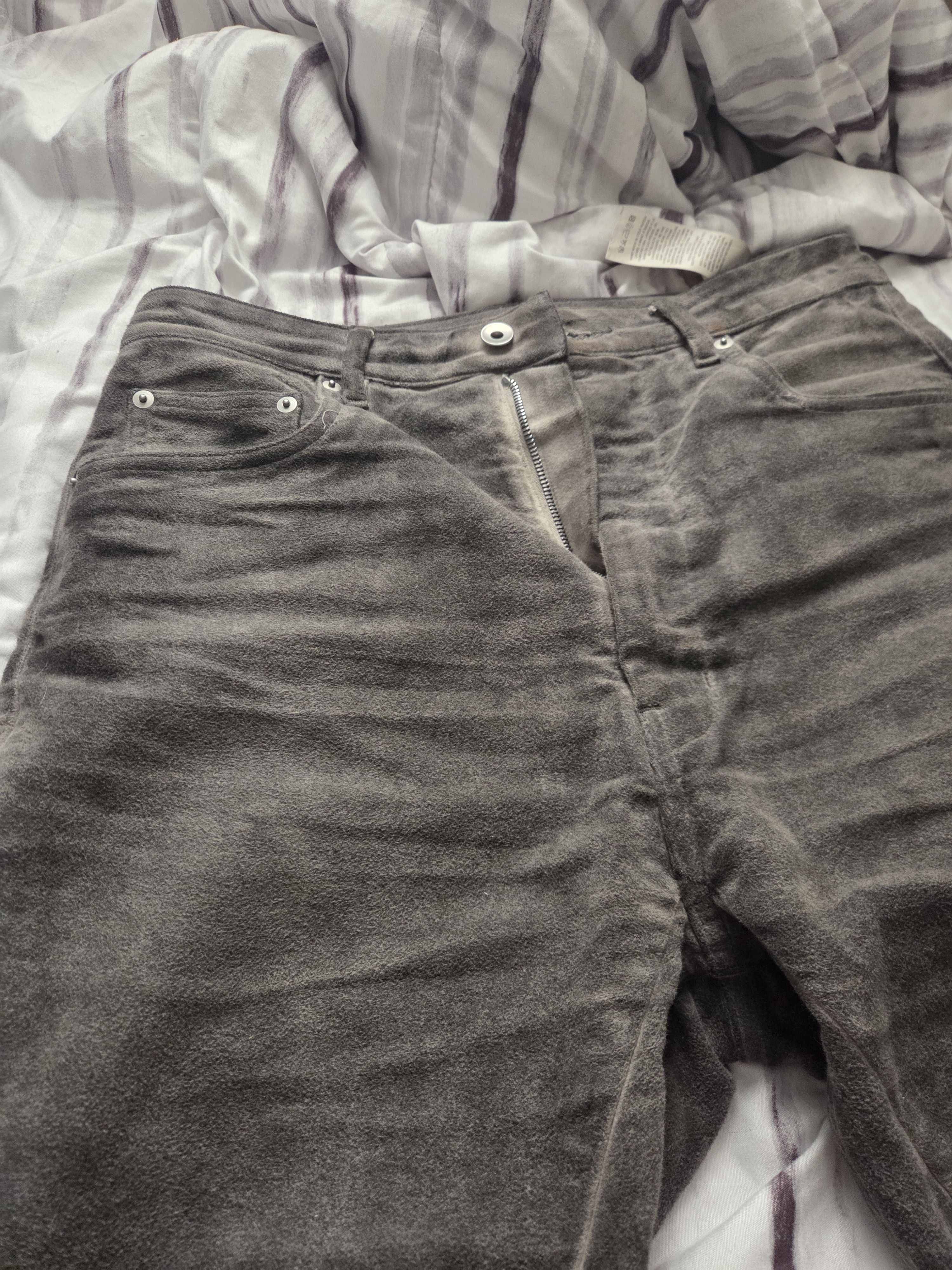 Rick Owens Drkshdw Rick Owens Moleskin Geth Jeans Size US 34 / EU 50 - 3 Thumbnail
