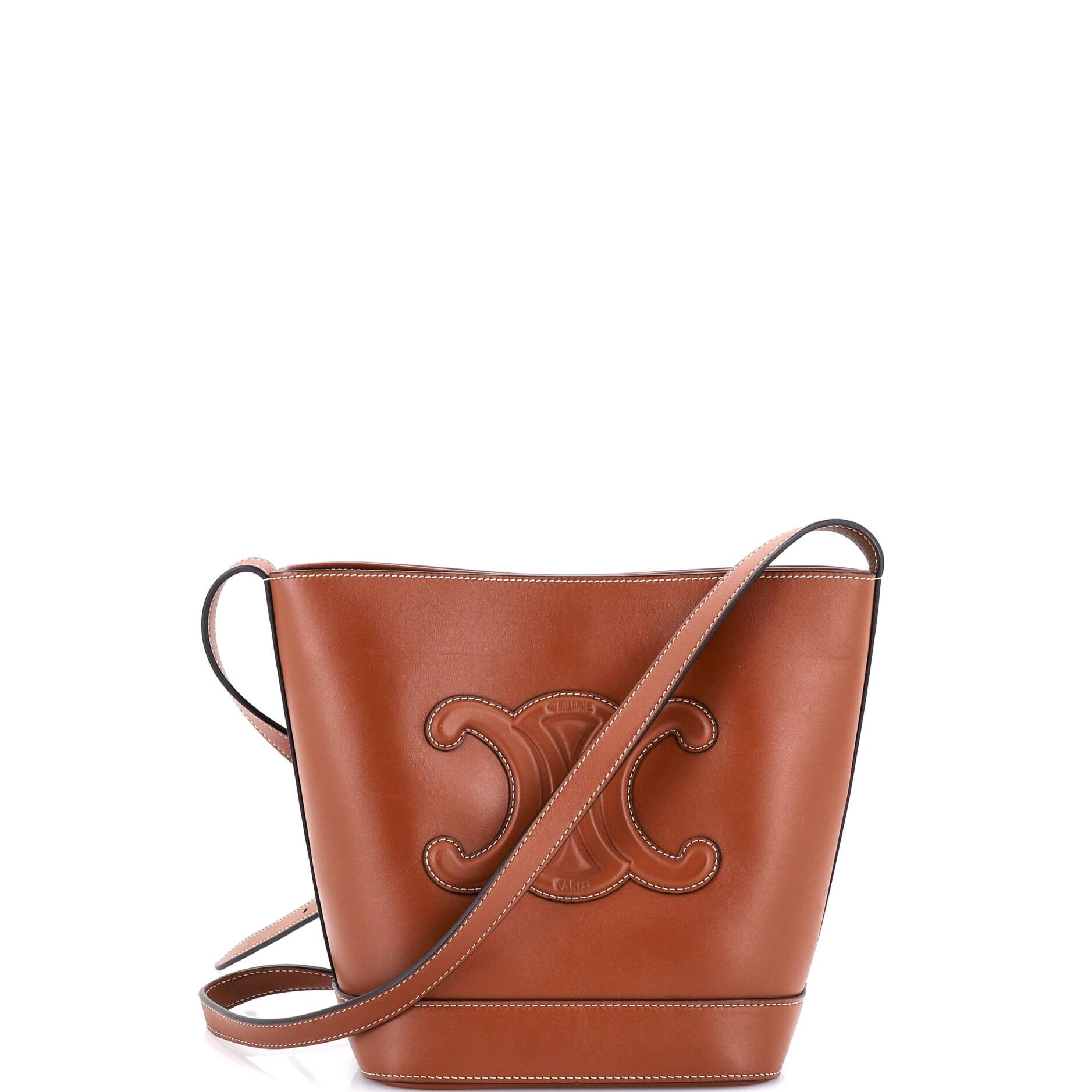 Celine Cuir Triomphe Bucket Bag Size ONE SIZE - 1 Thumbnail