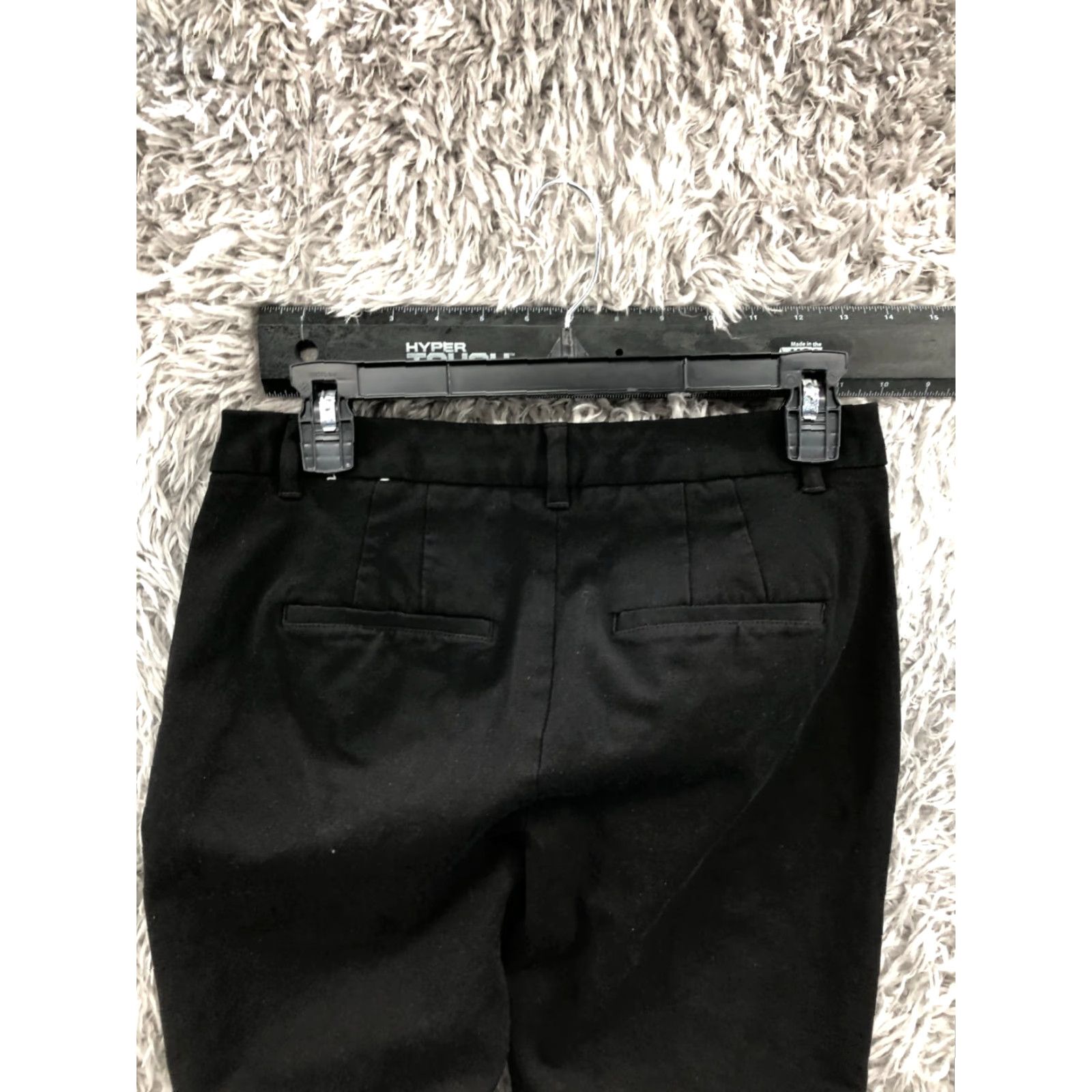 White House Black Market VINTAGE White House Black Market The Slim Pants Size 6 Womens Black Hook Eye Size 28" / US 6 / IT 42 - 6 Thumbnail