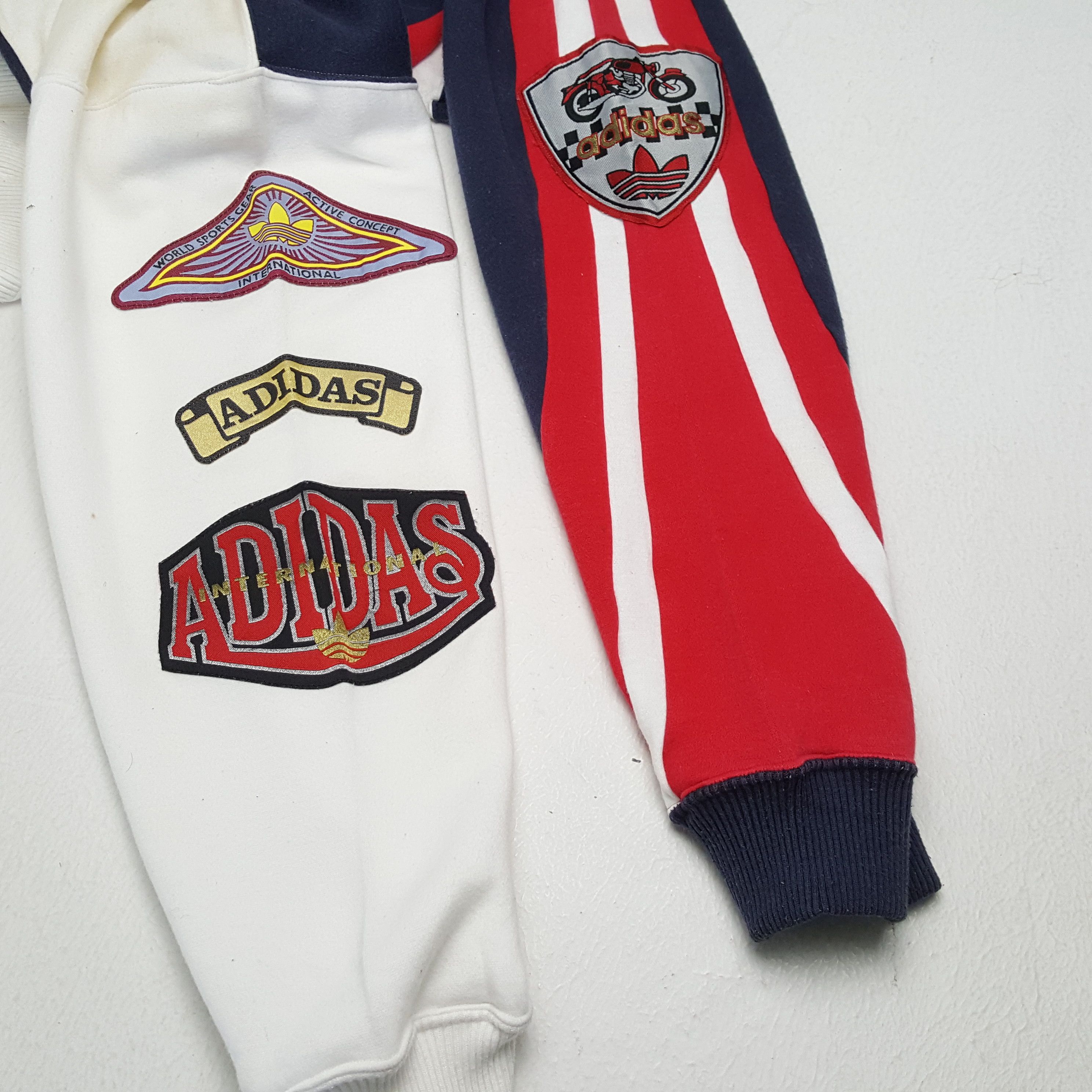Adidas × Vintage Vintage ADIDAS Racing Sportswear Fashion Style Sweatshirts Size US M / EU 48-50 / 2 - 7 Thumbnail