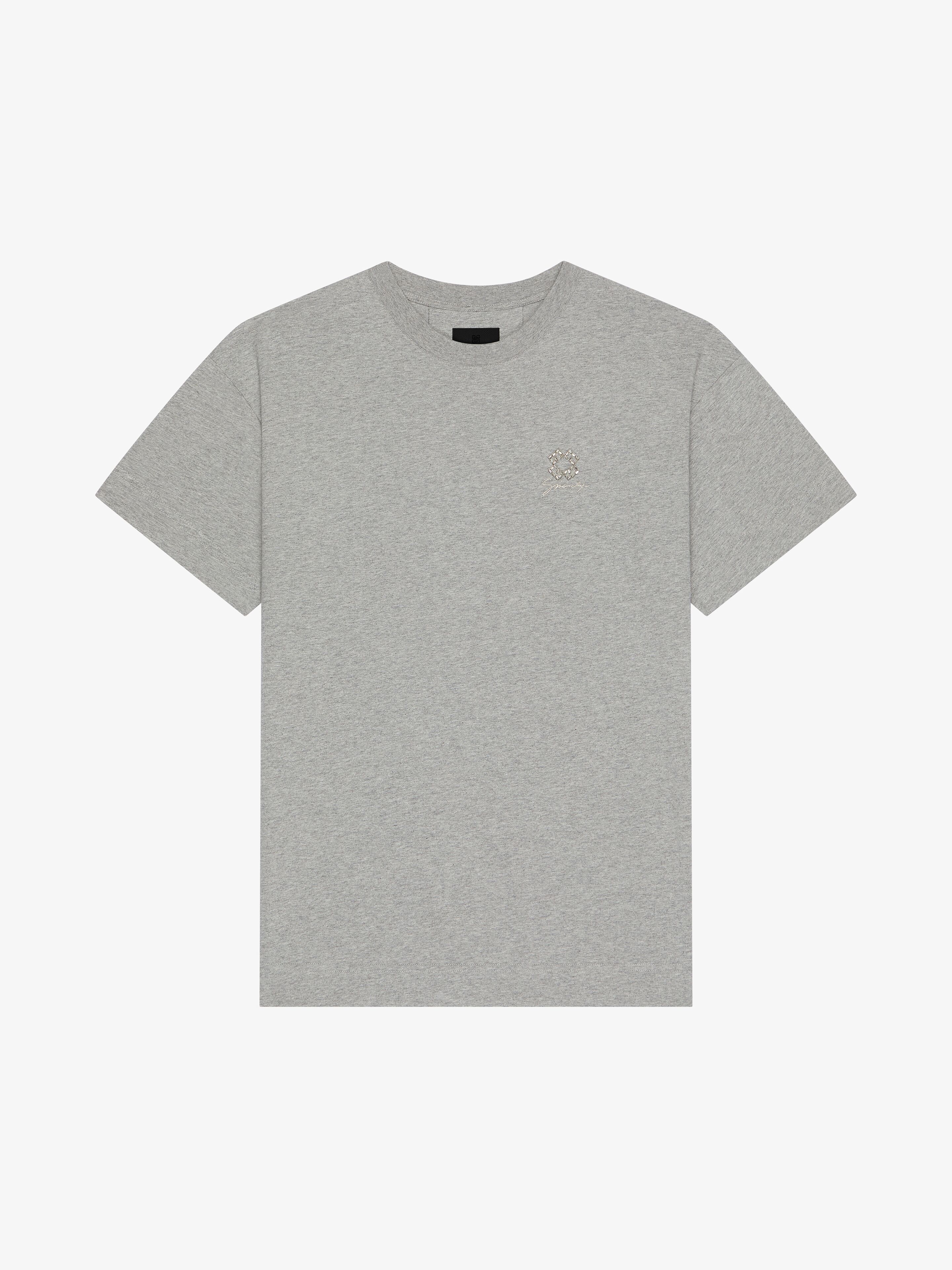 Givenchy oc11z0725 T-Shirt in Light Grey Melange Size US M / EU 48-50 / 2 - 1 Thumbnail