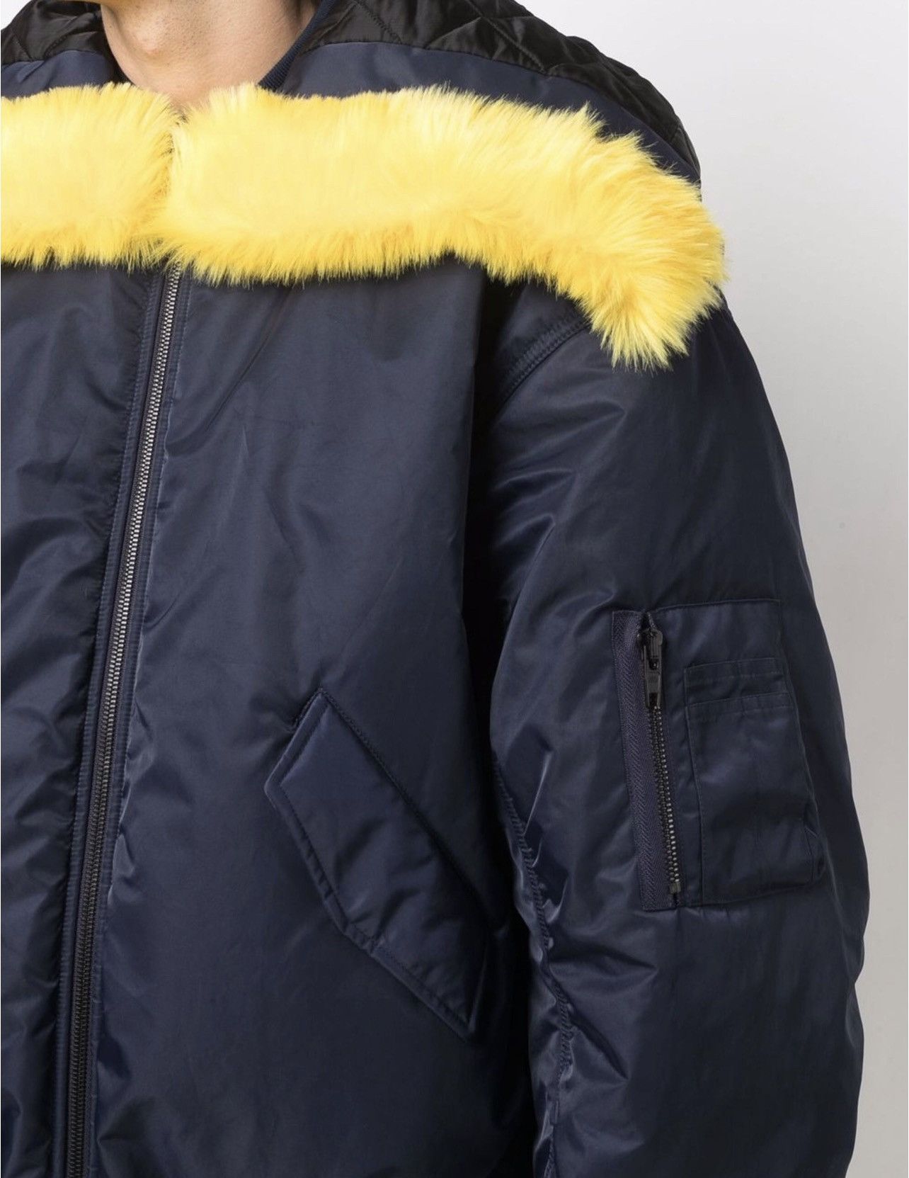 Balenciaga 🔥$4.5K VALUE🔥 Faux Fur Bomber Jacket Size US M / EU 48-50 / 2 - 5 Thumbnail