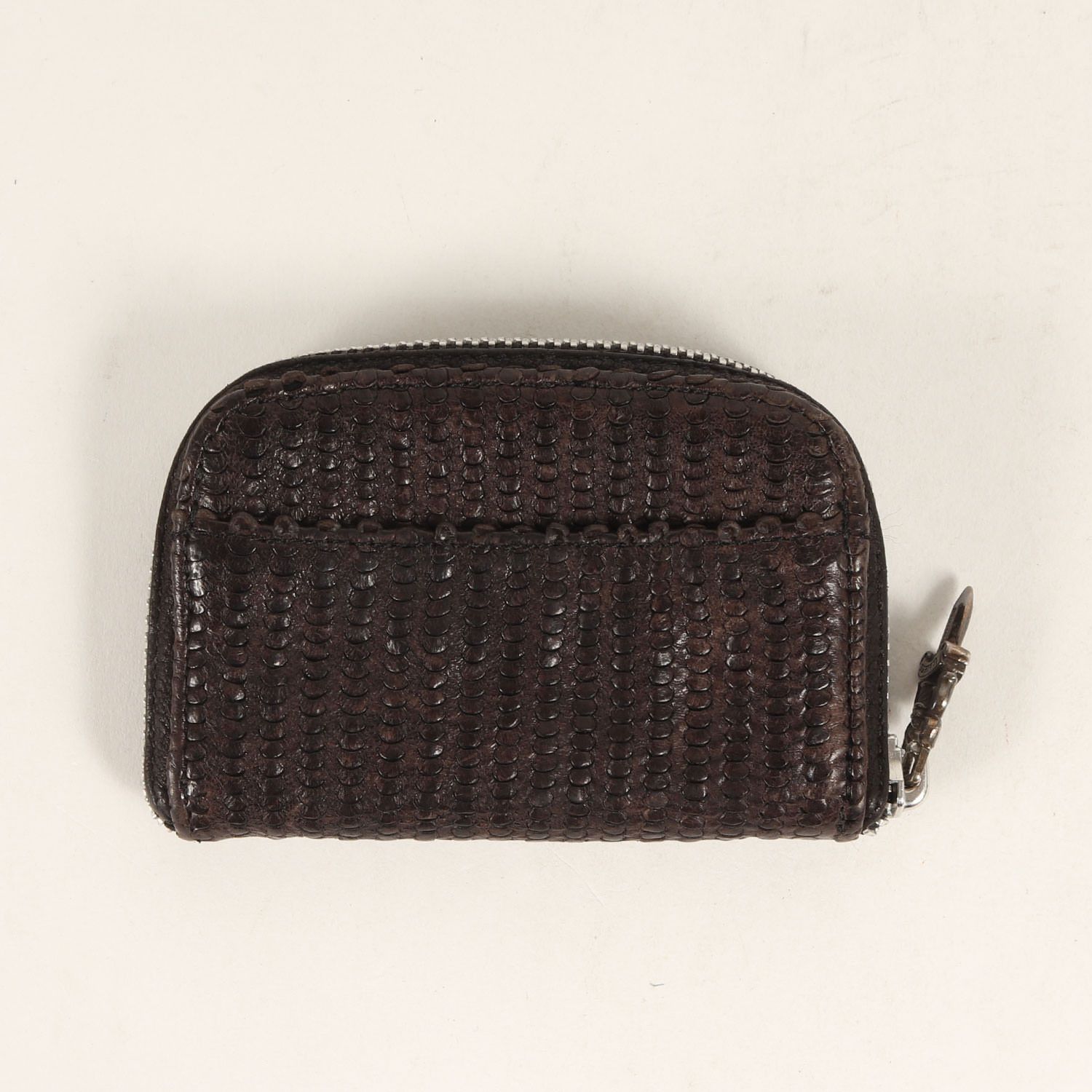 Chrome Hearts CHROME HEARTS Novelty Leather Round Dagger Zip Coin Case Size ONE SIZE - 2 Thumbnail