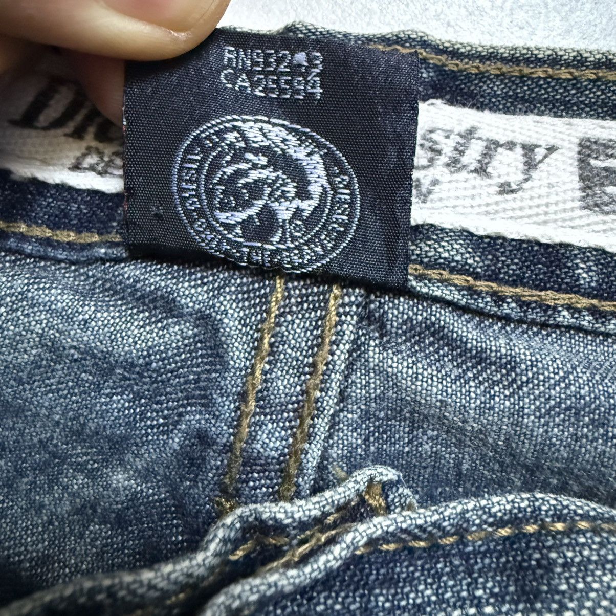 Diesel Vintage Y2K Diesel Denim Division Jeans Size US 34 / EU 50 - 9 Thumbnail