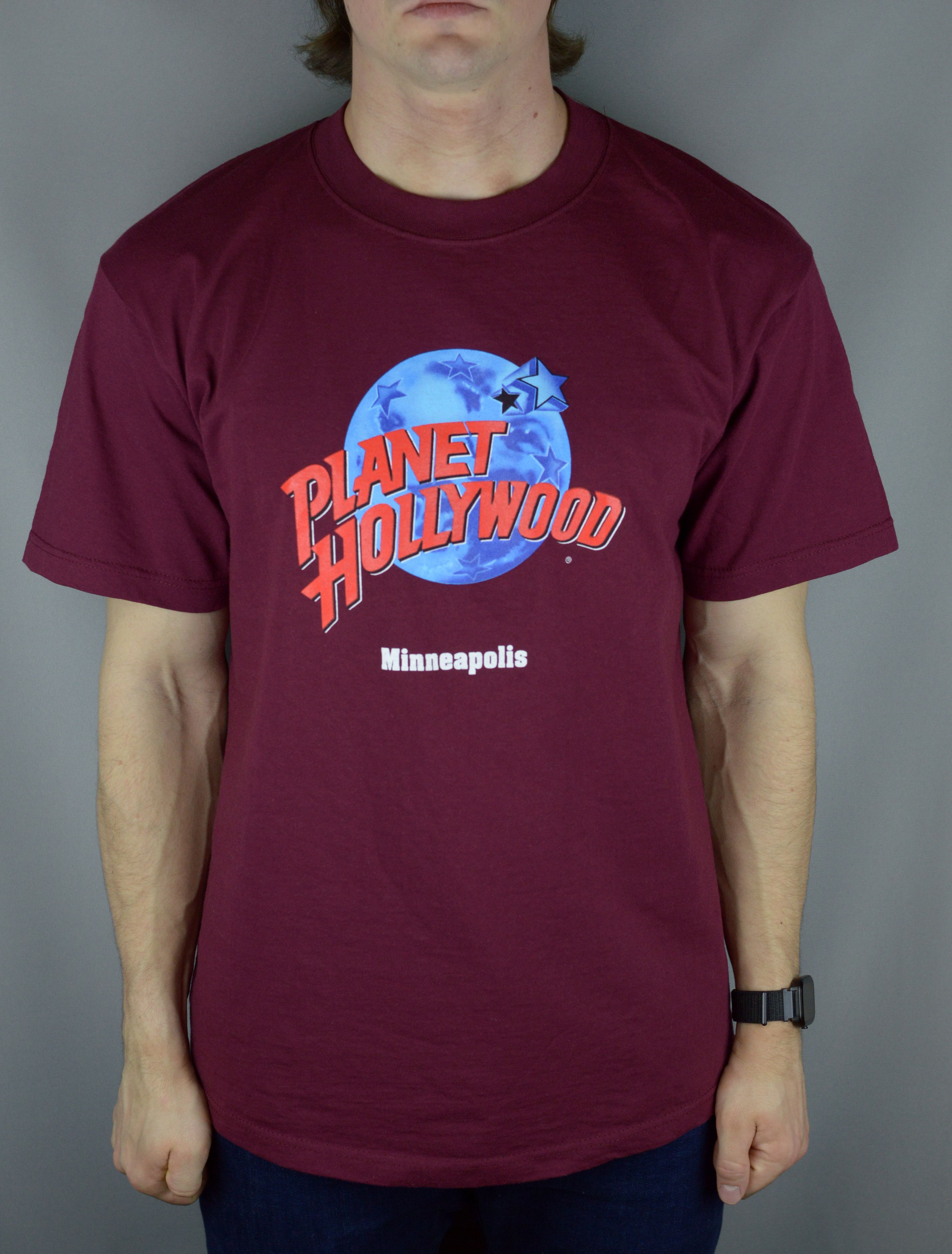 Planet Hollywood × Vintage Vintage Planet Hollywood 90s t shirt Size US L / EU 52-54 / 3 - 1 Thumbnail