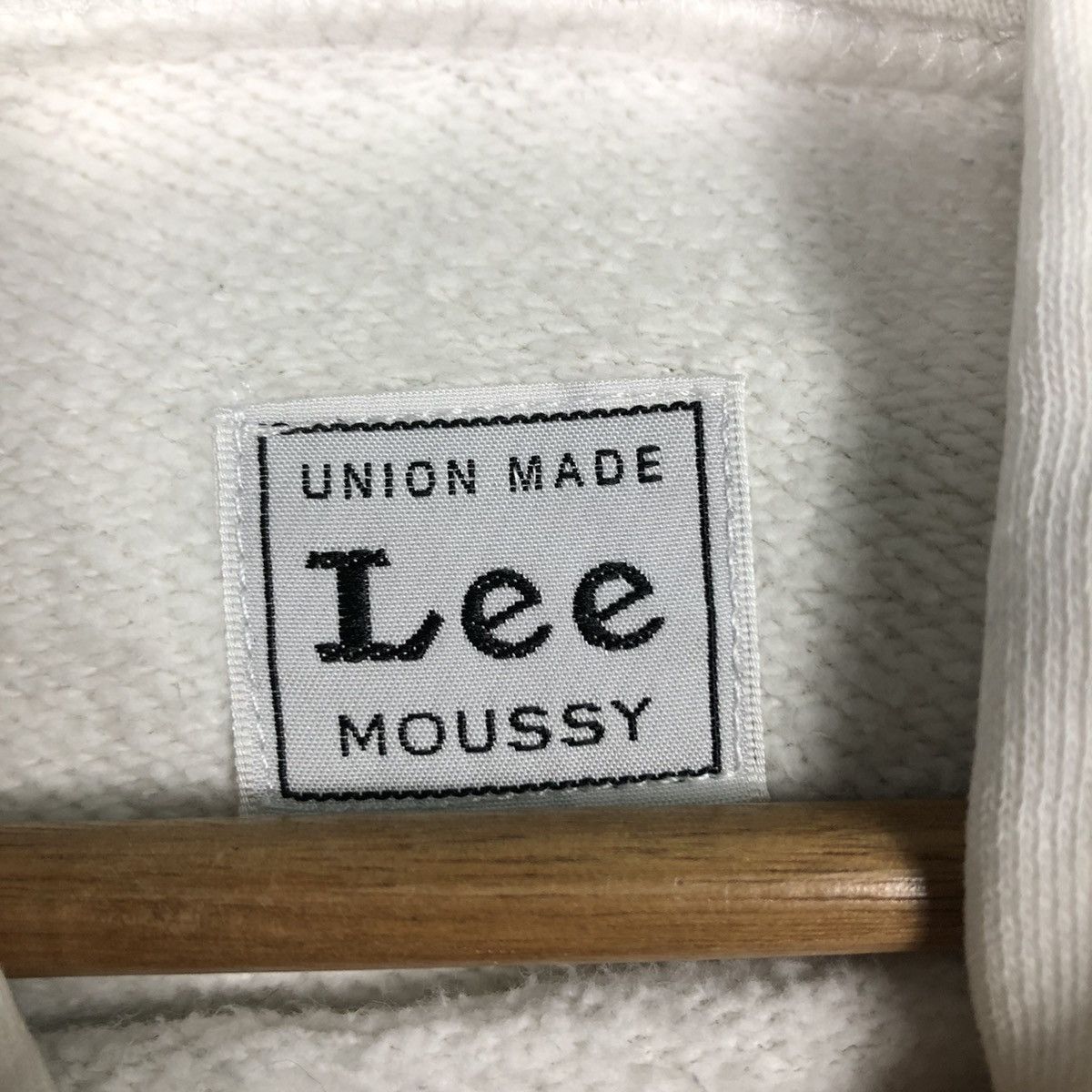 Japanese Brand × Vintage 📌Vintage Hoodie Pull Over Union Made Lee Moussy Size US M / EU 48-50 / 2 - 17 Thumbnail