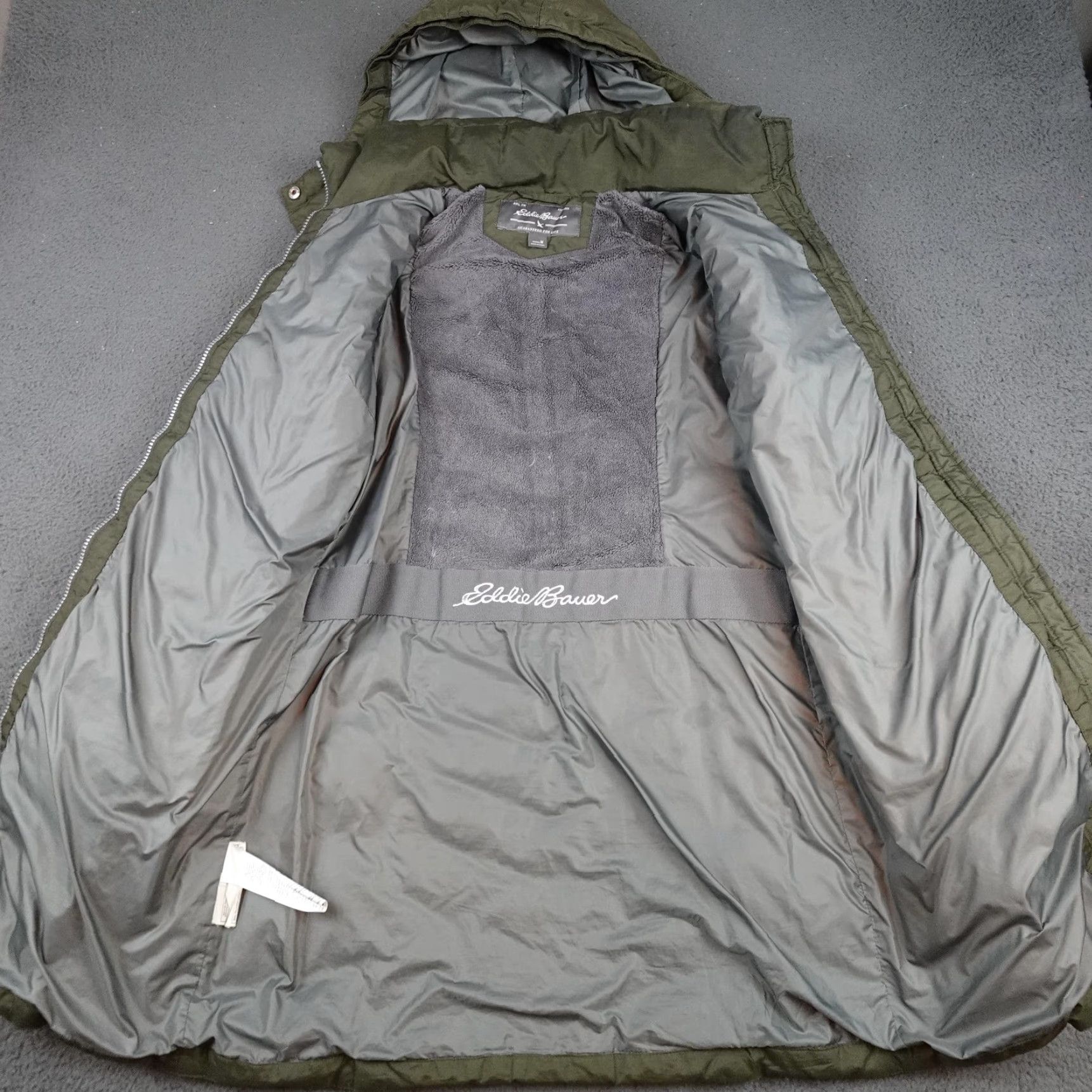 Eddie Bauer Eddie Bauer Sun Valley Jacket Womens Medium Green Hooded Long Down Puffer Size M / US 6-8 / IT 42-44 - 6 Thumbnail