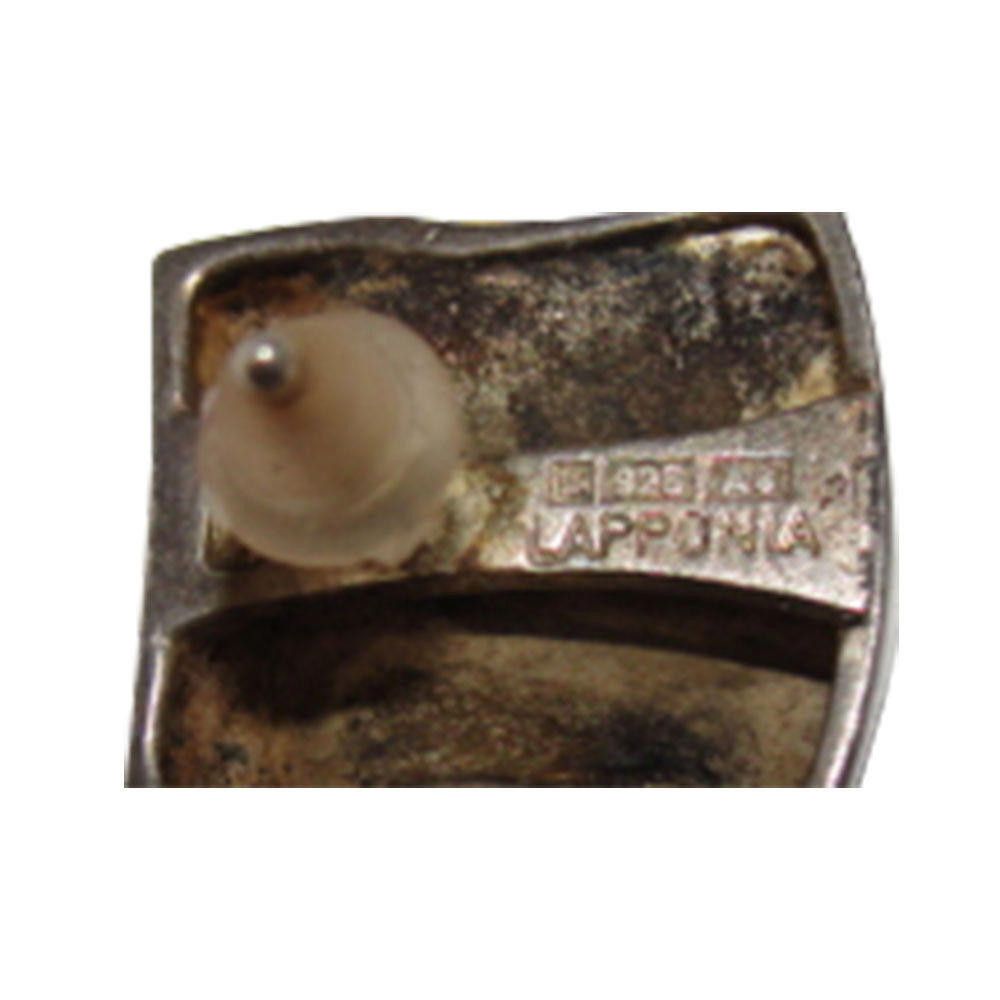 Designer Lapponia Futuristic Sterling Earring Finland Björn Weckström Size ONE SIZE - 5 Thumbnail