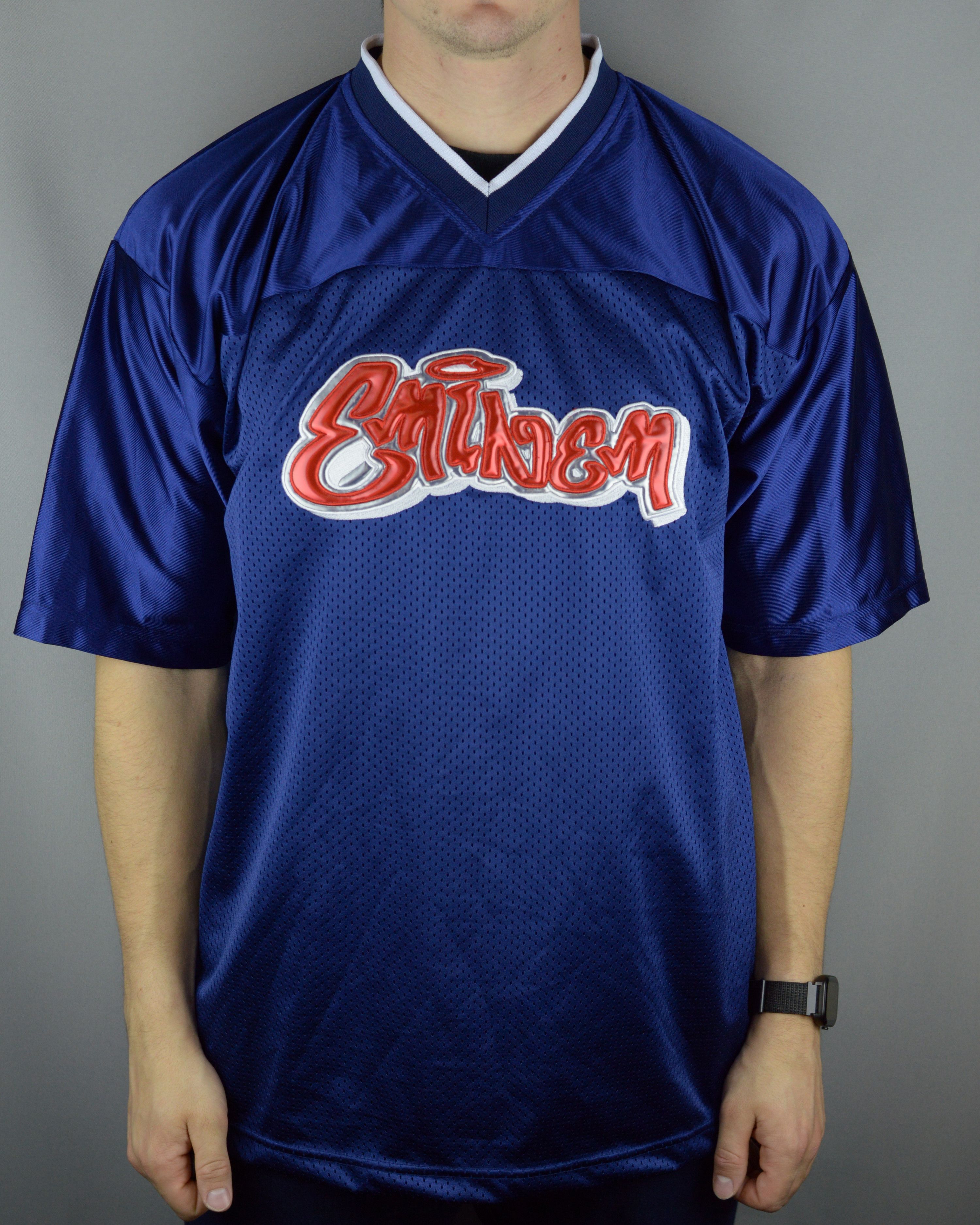 Eminem × Vintage Vintage Eminem 00s jersey t shirt Size US L / EU 52-54 / 3 - 1 Thumbnail