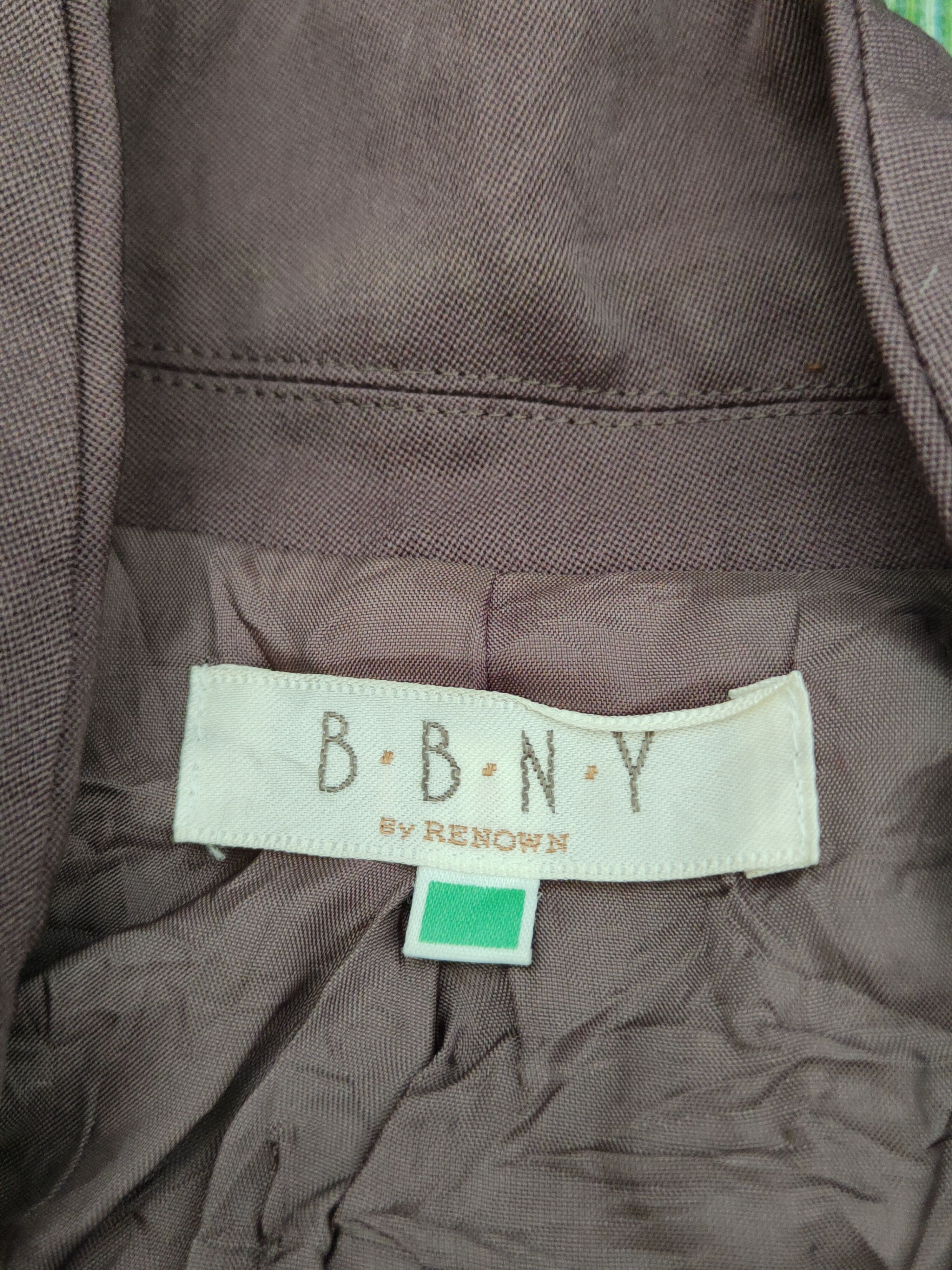 Japanese Brand × Vintage Retro Designer by B.B.N.Y Purple Blazers Size M / US 6-8 / IT 42-44 - 13 Thumbnail