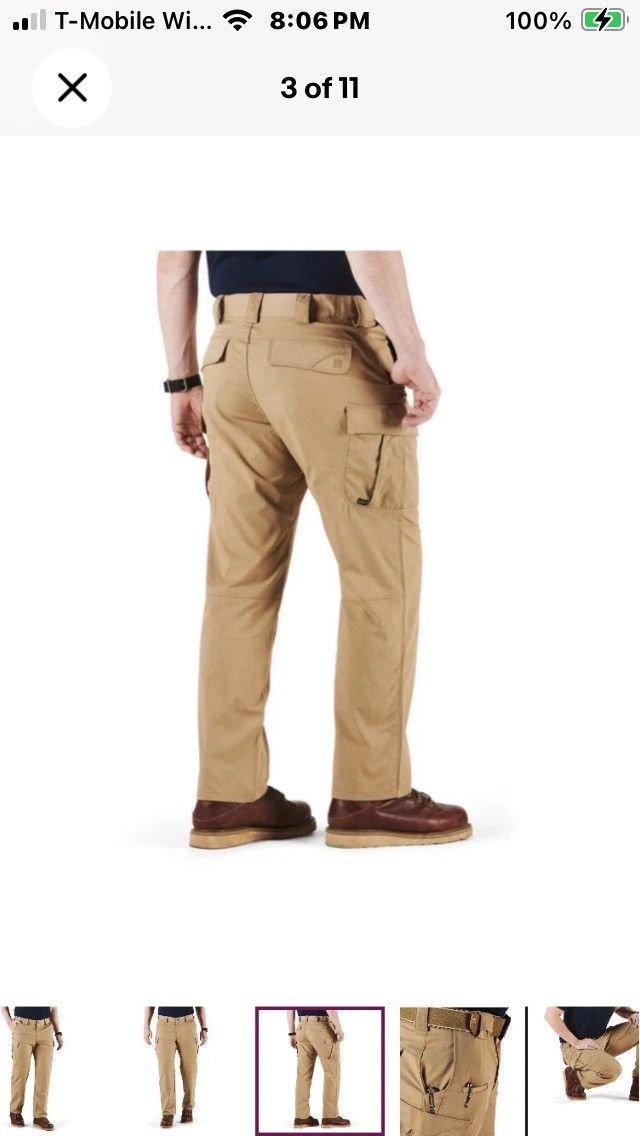 5.11 5.11 Tactical Men’s Stryke Pants Size 38 length 30 Size US 38 / EU 54 - 3 Thumbnail