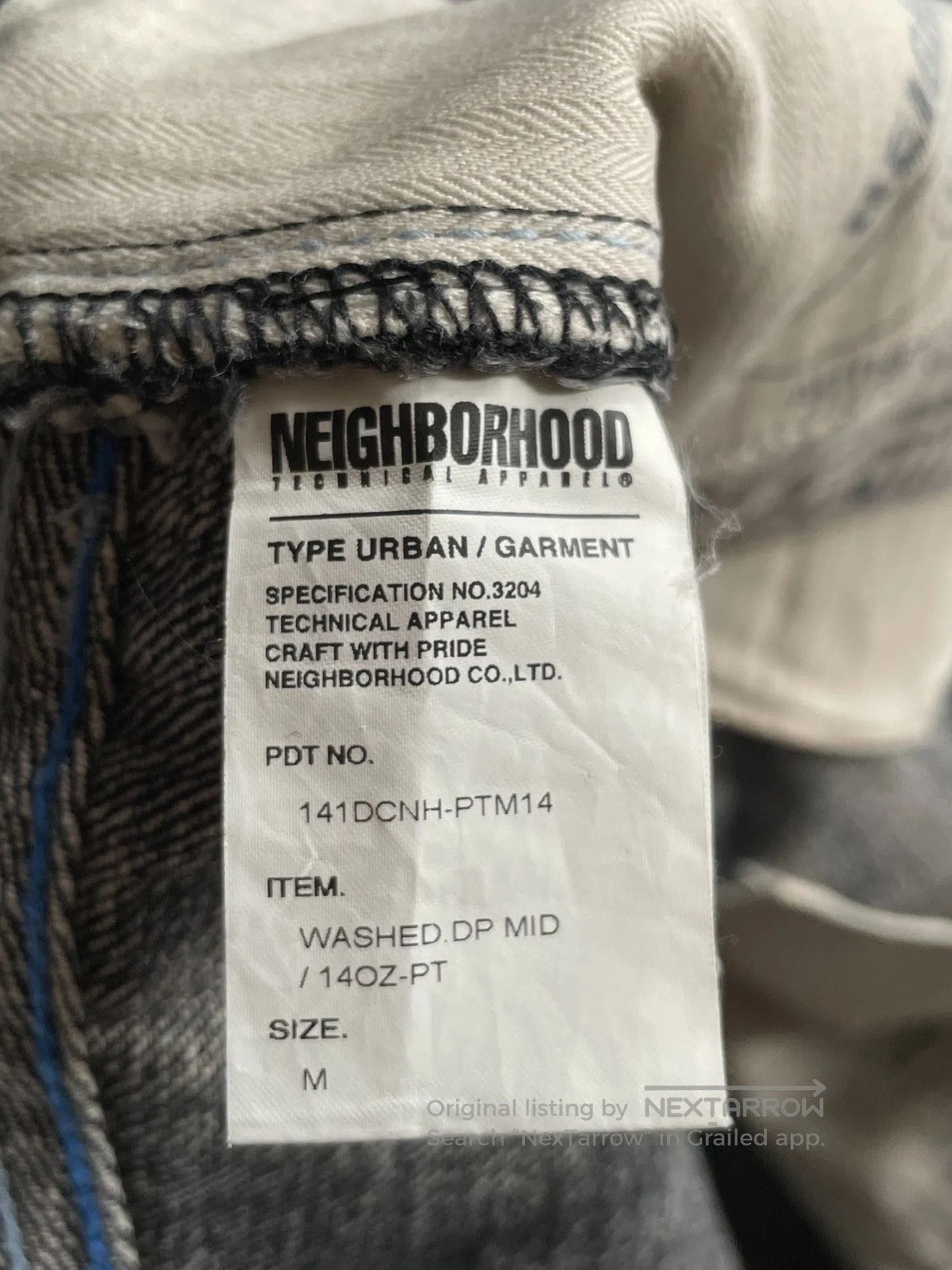 Neighborhood NEIGHBORHOOD Washed Denim DP Mid. Size US 30 / EU 46 - 8 Thumbnail