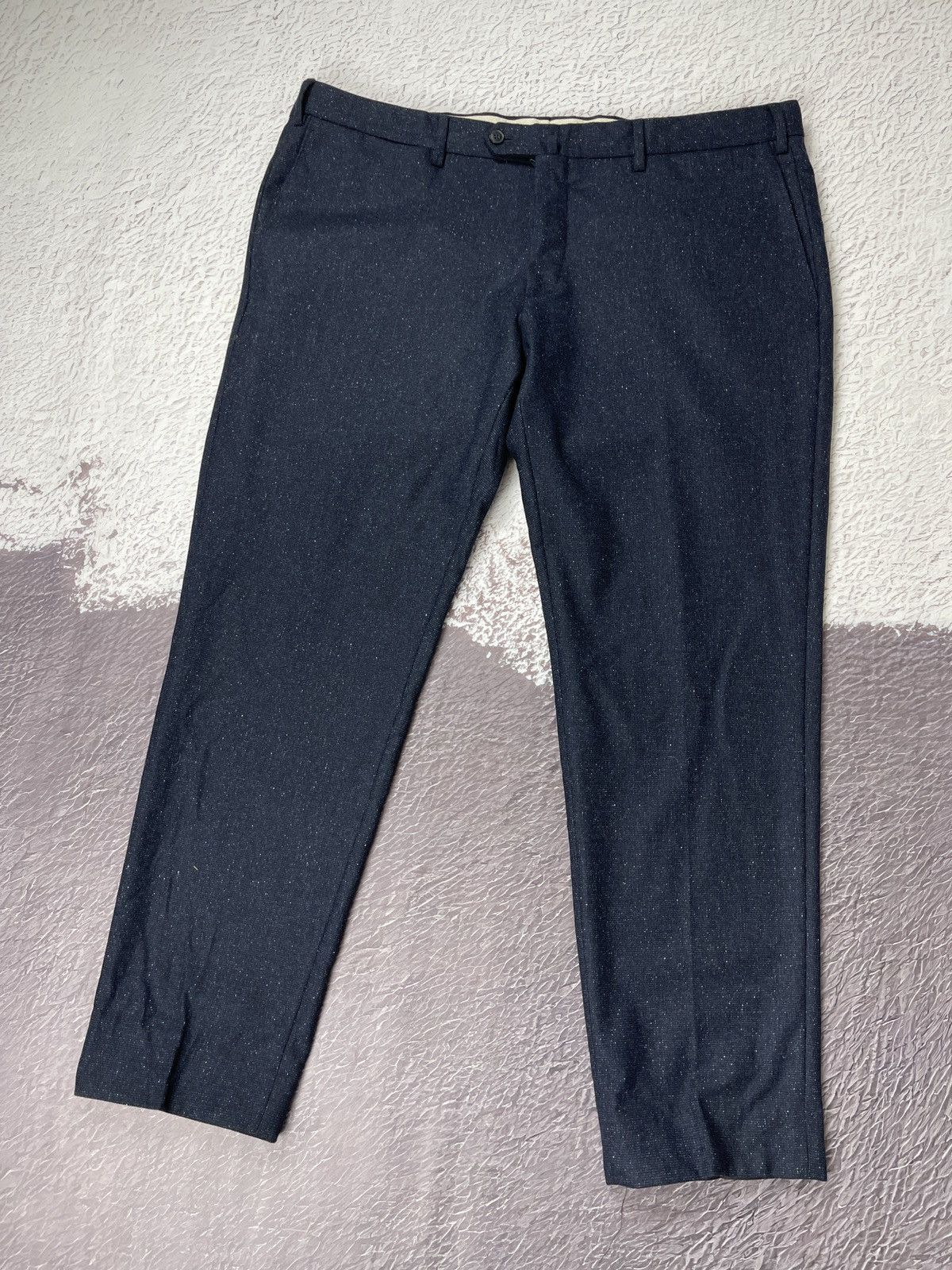 Boggi Boggi Milano wool silk dot pattern casual pants chinos Size US 40 / EU 56 - 1 Thumbnail