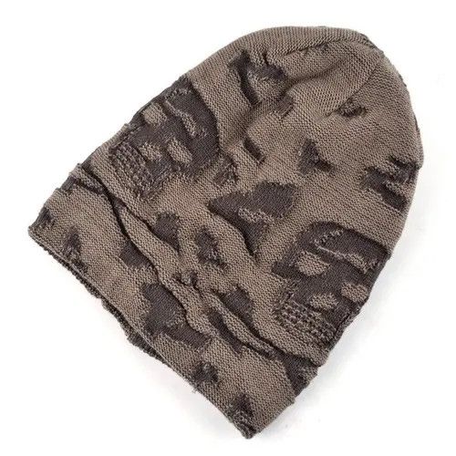 VIBE - Distressed Skull Beanie Size ONE SIZE - 4 Thumbnail
