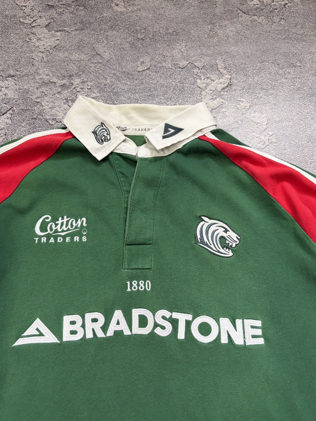 Cotton Traders 2003-05 Leicester Tigers Cotton Traders Rugby Shirt XL Size US XL / EU 56 / 4 - 6 Thumbnail