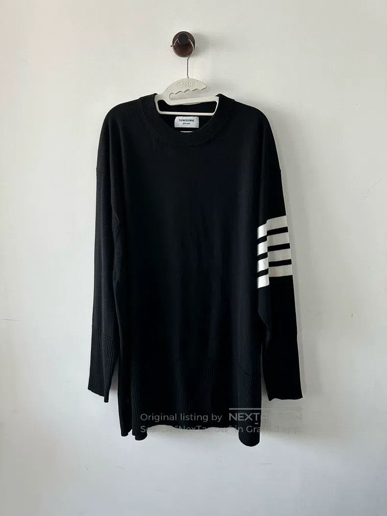 Thom Browne Thom Browne Black Limited Edition Sweater Size US M / EU 48-50 / 2 - 1 Thumbnail