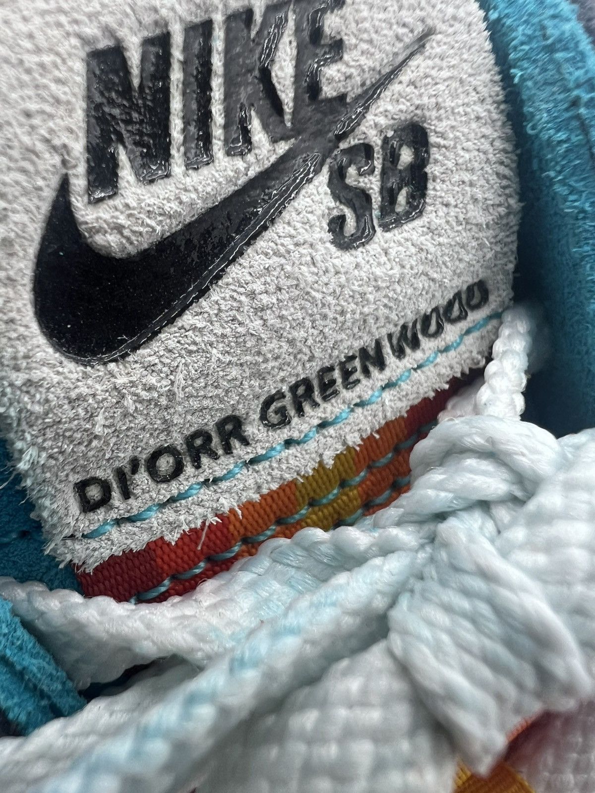 Nike SB Dunk High Di’orr Greenwood Navajo Arts Size US 9.5 / EU 42-43 - 5 Thumbnail