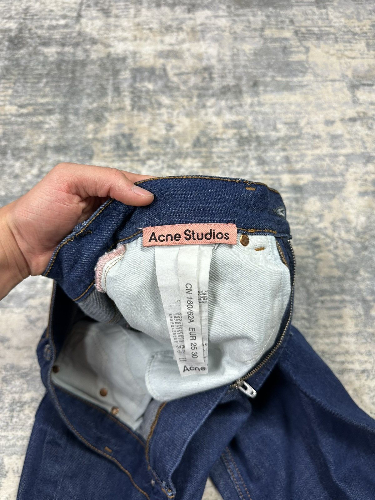 Acne Studios Acne Studios: Weite Jeans (Acne Studios: Wide Jeans) Size 25" / US 0 / IT 36 - 12 Thumbnail