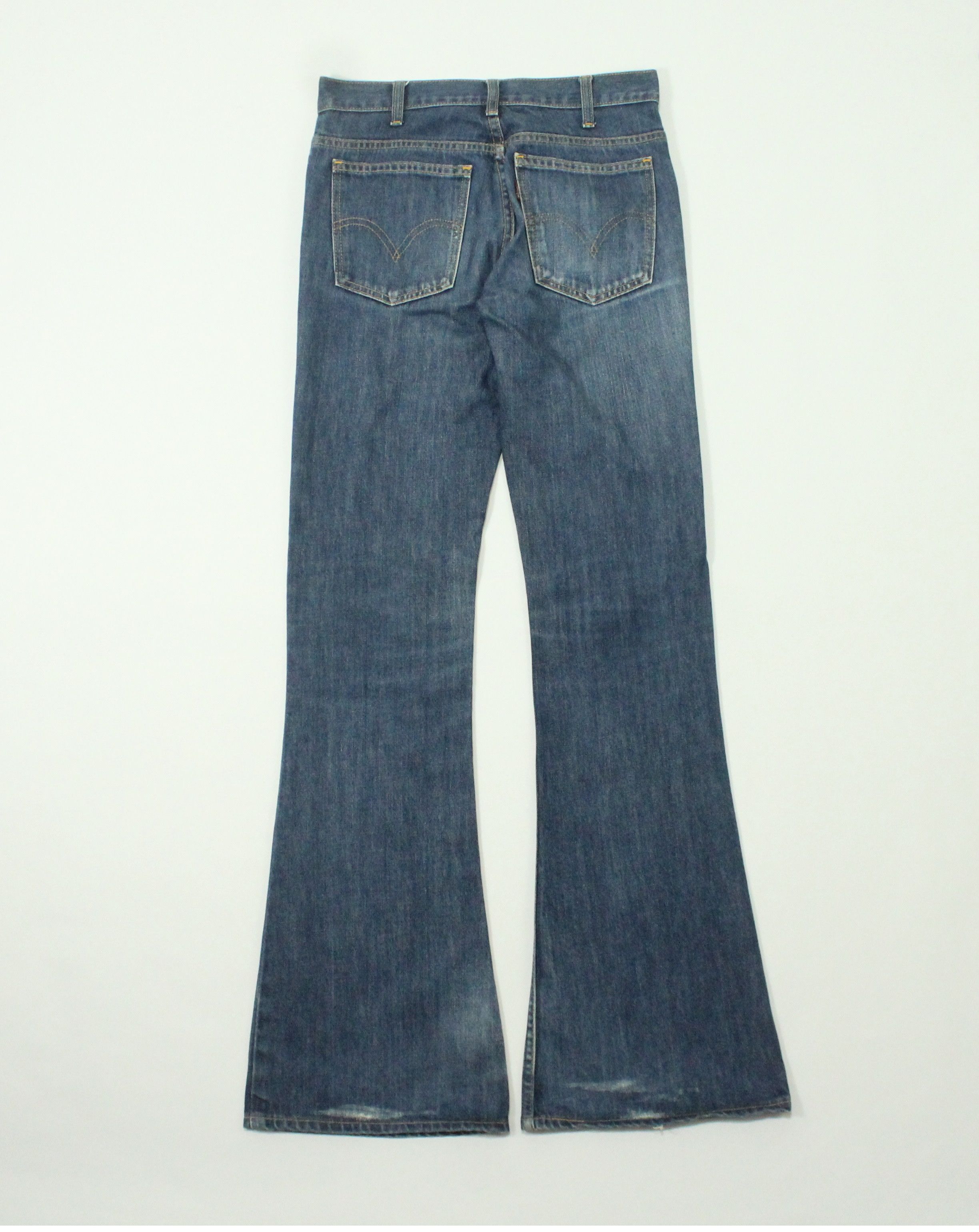 Vintage LEVI'S Jeans Lot 646 Bell Bottom Flared Size US 28 / EU 44 - 2 Thumbnail