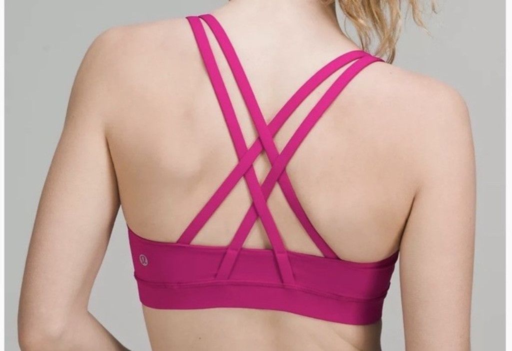 Lululemon LULULEMON ENERGY BRA MEDIUM SUPPORT B/C CUP CALYPSO SIZE 10 Size ONE SIZE - 8 Thumbnail