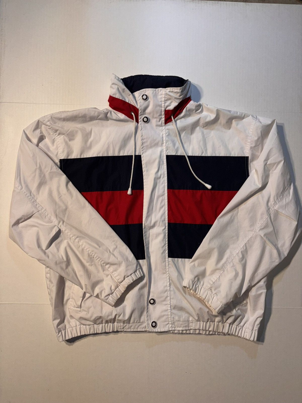 Members Only Vtg Marine Wear Tommy Hilfiger Windbreaker Sailing Jacket Size US L / EU 52-54 / 3 - 1 Thumbnail