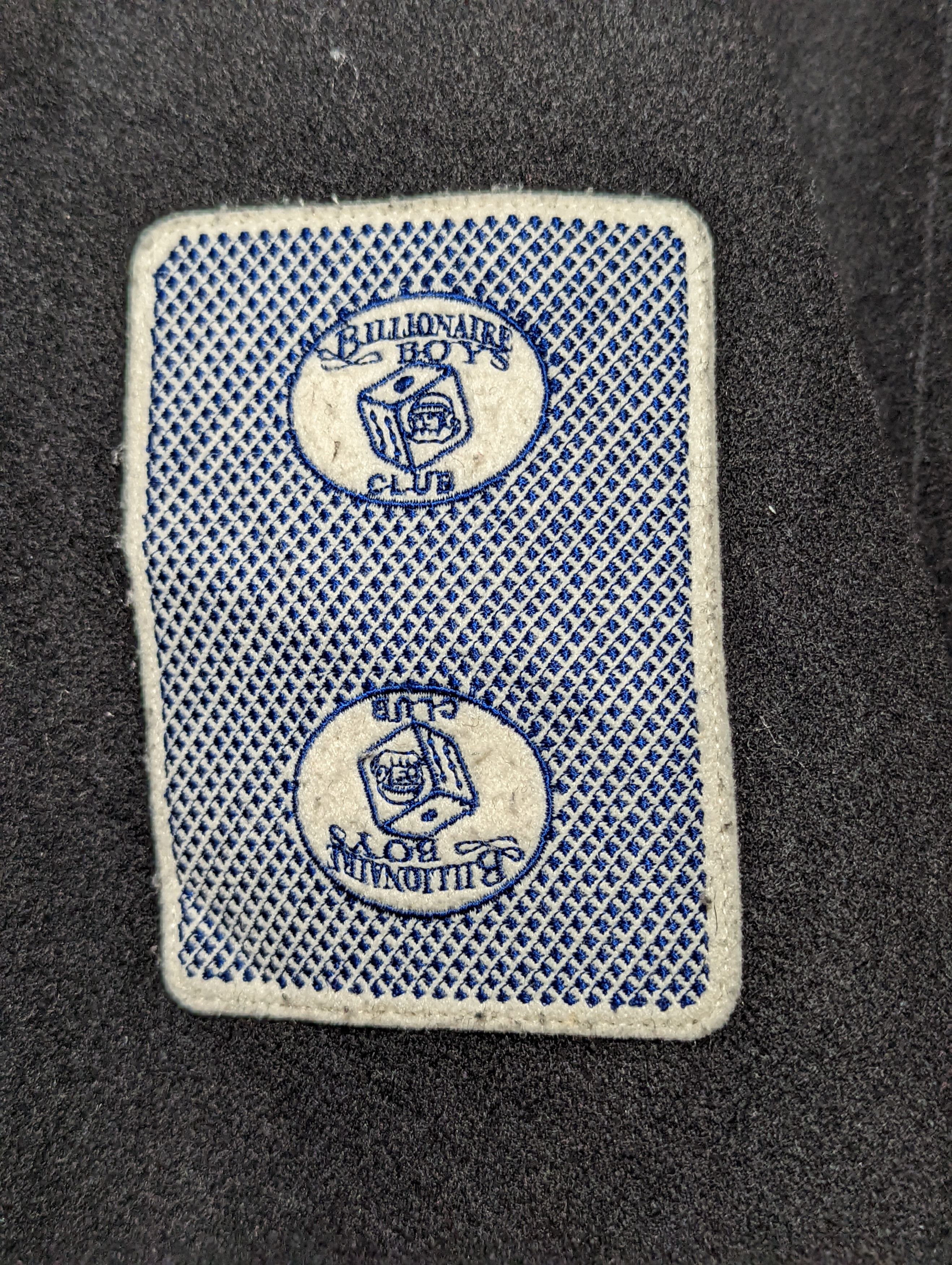 2008 Billionaire Boys Club Jacket Wool Vegas Cards Varsity