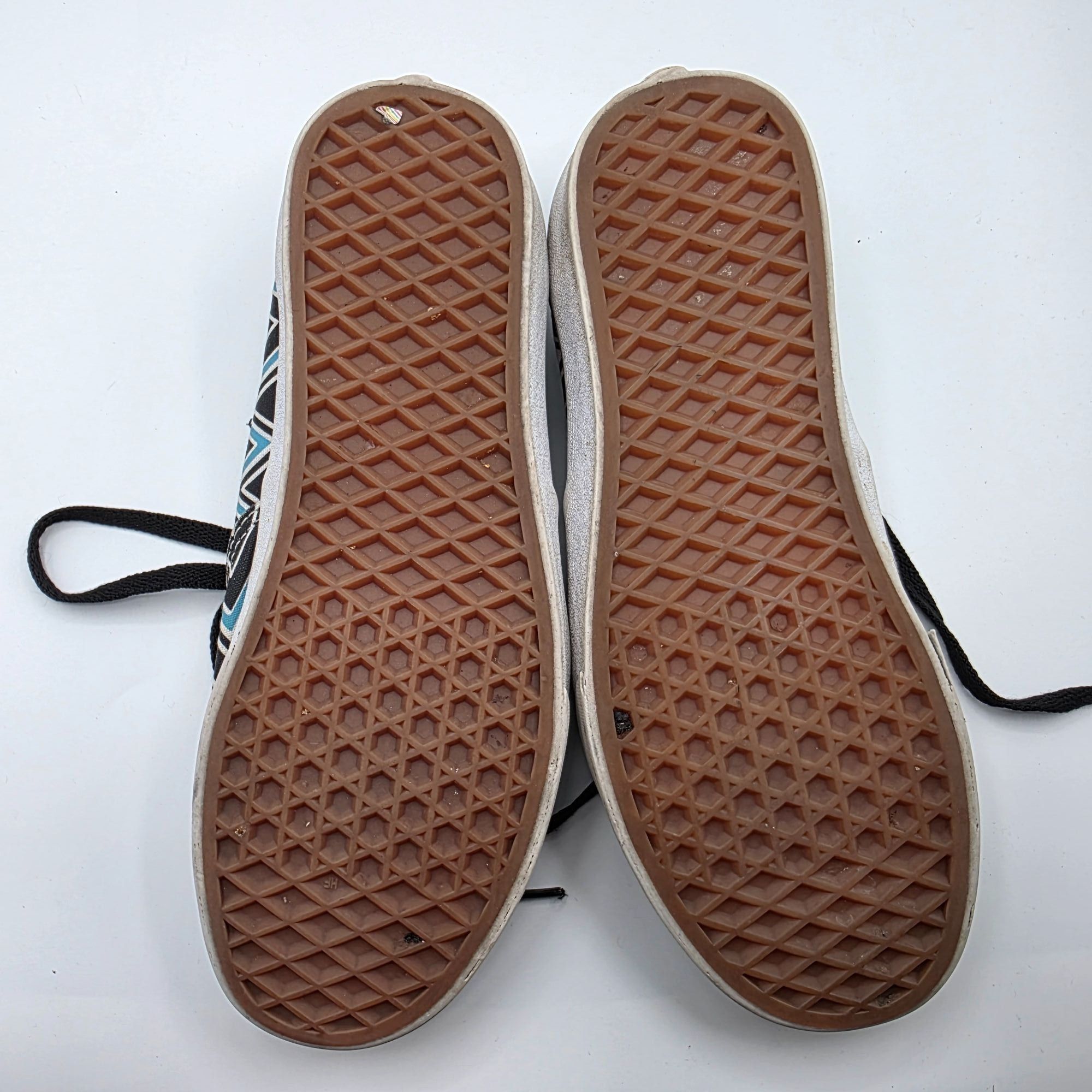 Vans Vans Authentic Chevron Print Womens Size 7.5 Black White Low Size US 7.5 / IT 37.5 - 8 Thumbnail