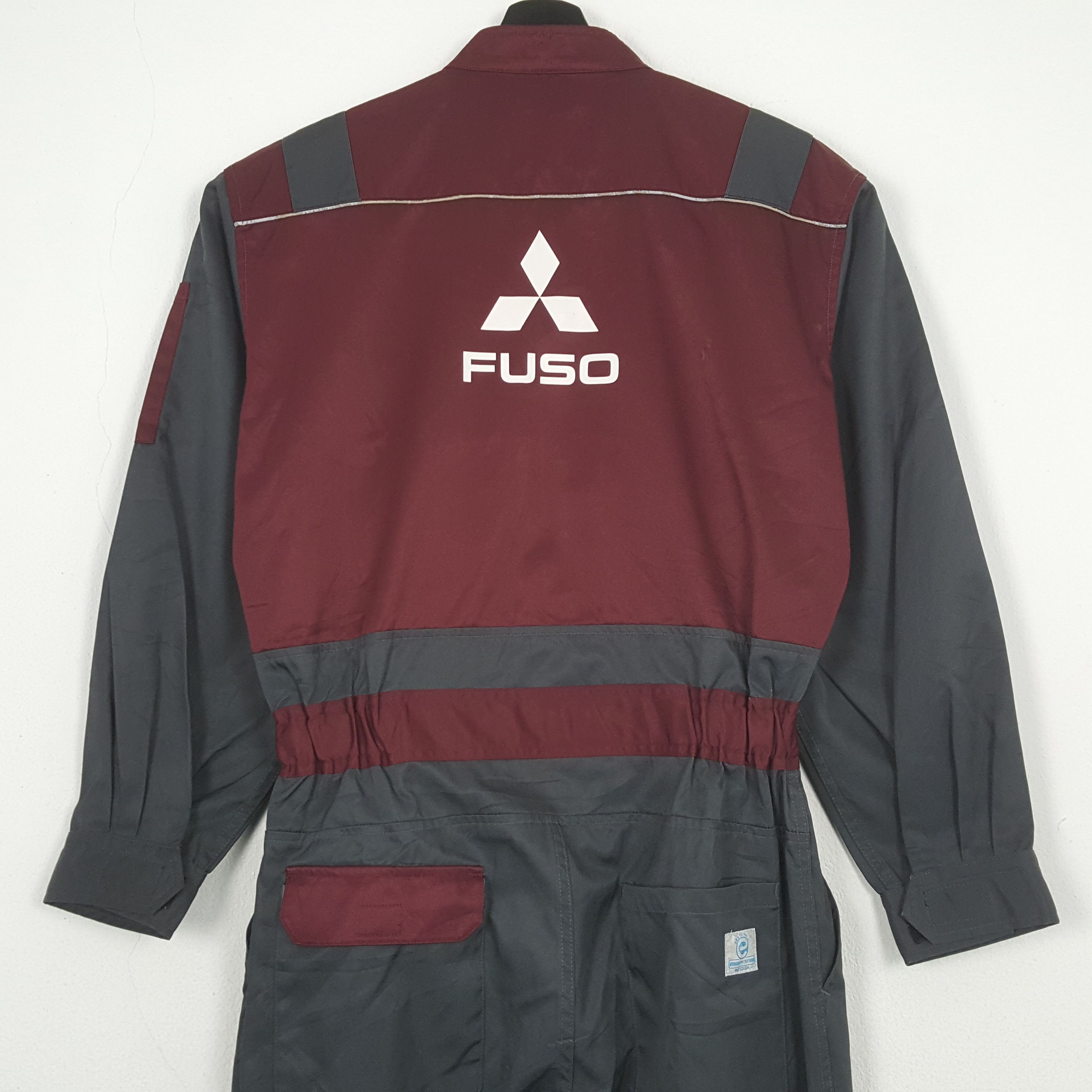 Japanese Brand Mitsubishi Fuso Japanese Motorsports Coverall Jacket C300N22 Size US M / EU 48-50 / 2 - 2 Thumbnail