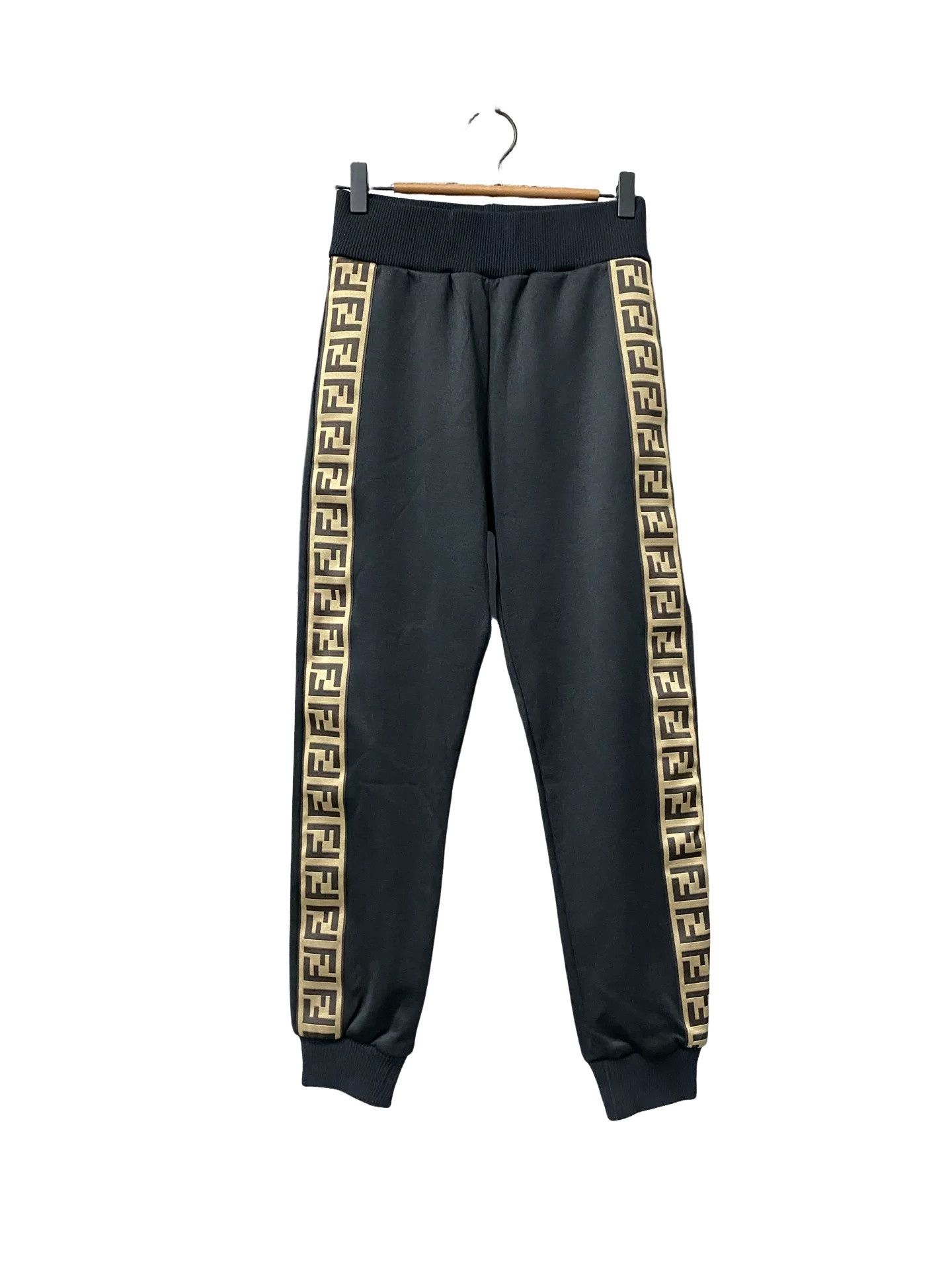 Fendi Fendi Logo Stripe Joggers IT 38 Size 26" / US 2 / IT 38 - 1 Thumbnail