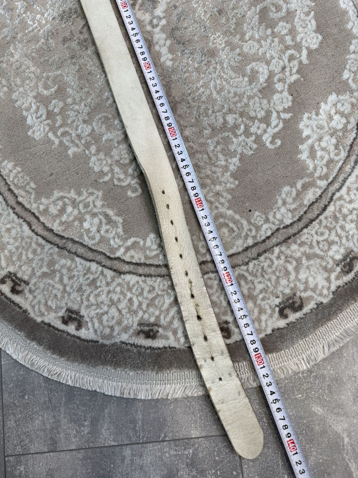Armani Vintage Armani Monogram Big Buckley Belt Y2K Size ONE SIZE - 3 Thumbnail