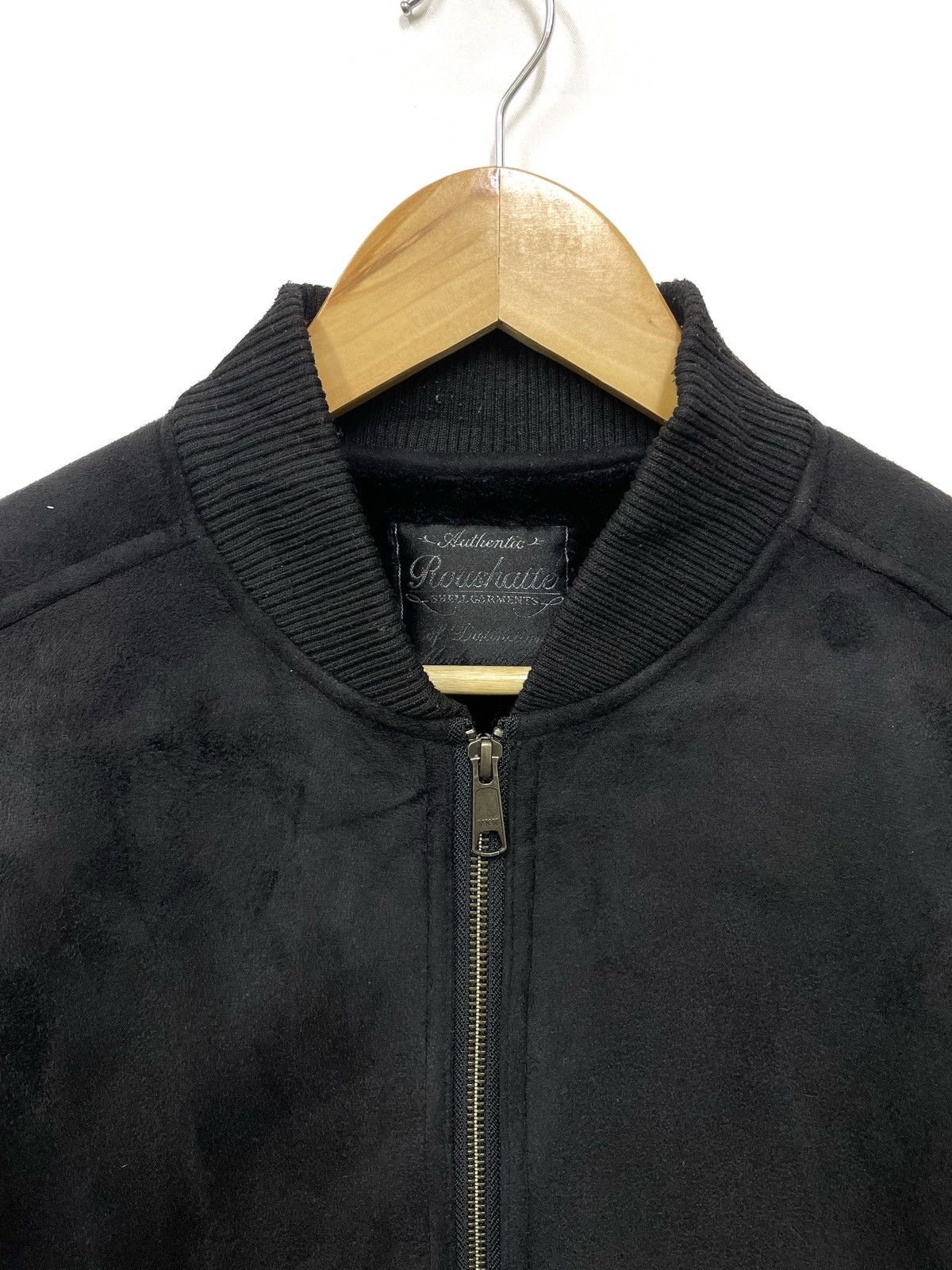 If Six Was Nine × Japanese Brand × Vintage Super Black Shell Garments Bomber Jacket Size US L / EU 52-54 / 3 - 3 Thumbnail