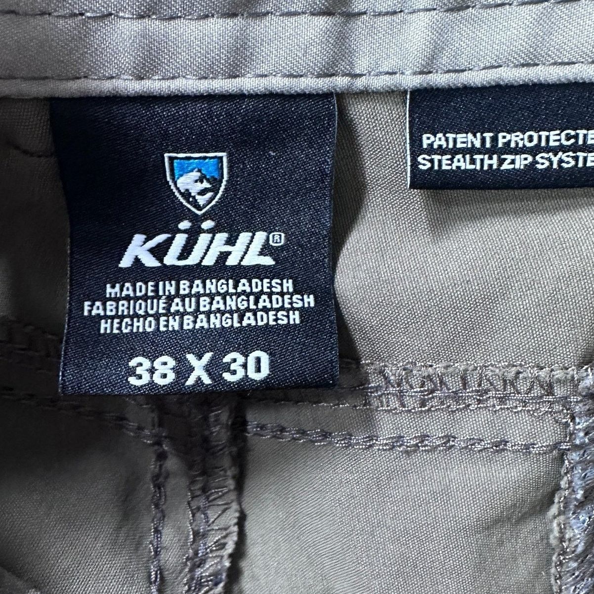 Kuhl Kuhl Renegade Cargo Pants Men’s 38 x 30 Olive Green Brown Size US 38 / EU 54 - 6 Thumbnail