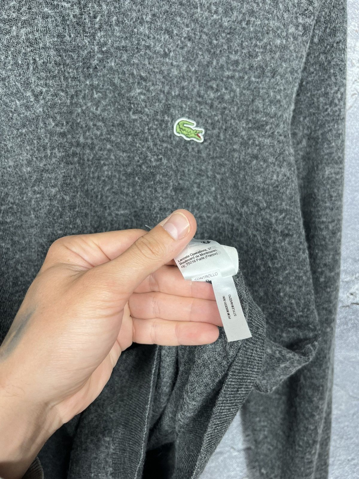 Lacoste Lacoste Wool Light Sweater Jumper With Logo Size US M / EU 48-50 / 2 - 8 Thumbnail