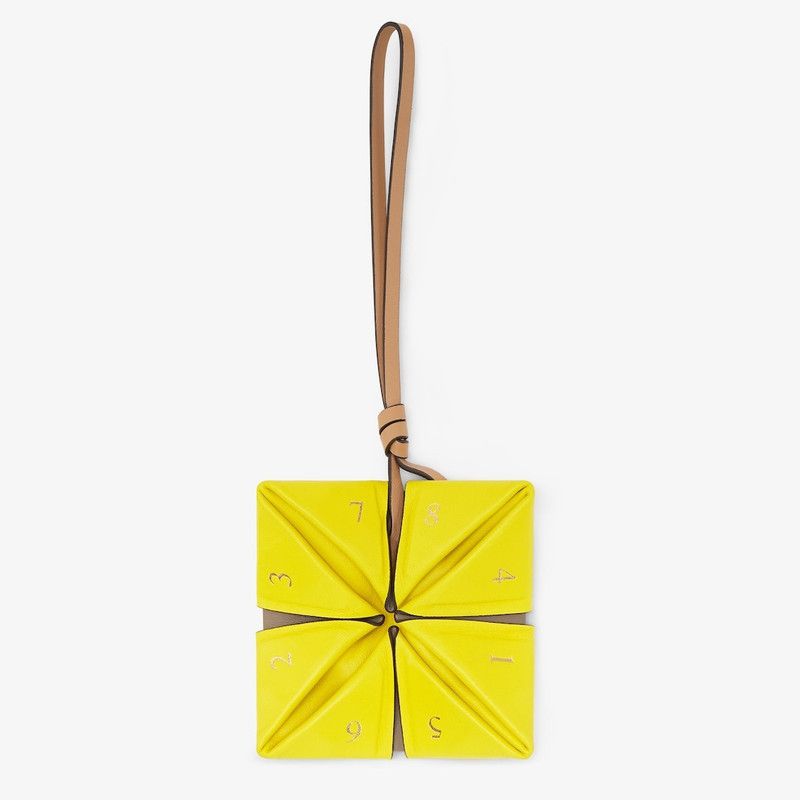 Fendi o1loc1c1225 Size: OS/ Fortune Teller Charm in Yellow Size ONE SIZE - 1 Thumbnail