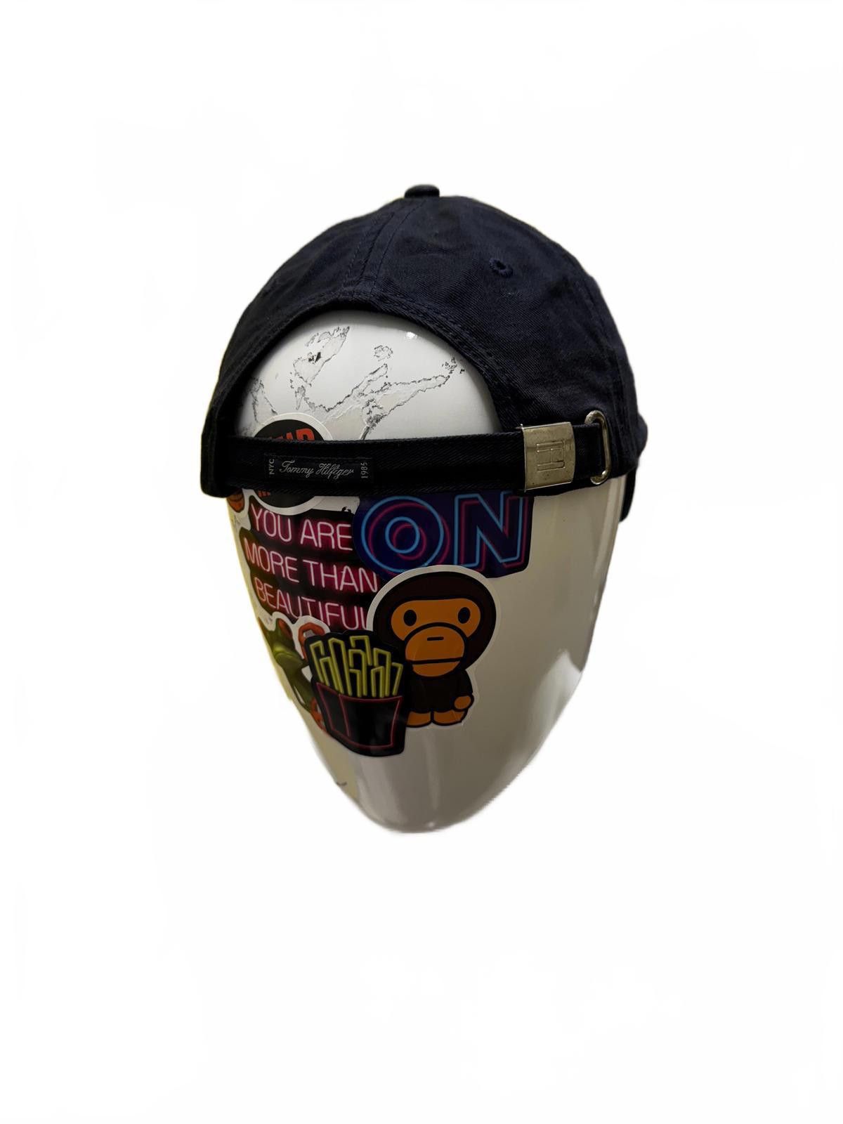 Tommy Hilfiger Tommy Hilfiger Navy Blue Baseball Cap Size ONE SIZE - 5 Thumbnail